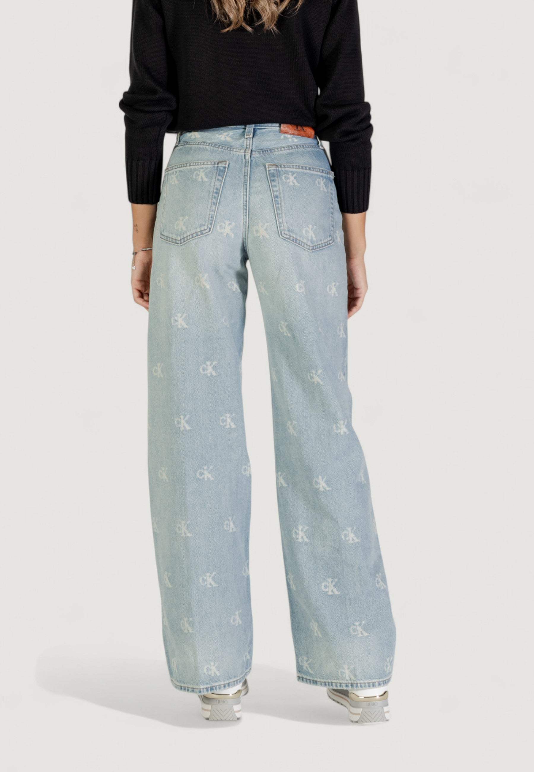 Jeans bootcut Calvin Klein Jeans THE WIDE LEG CK DIST