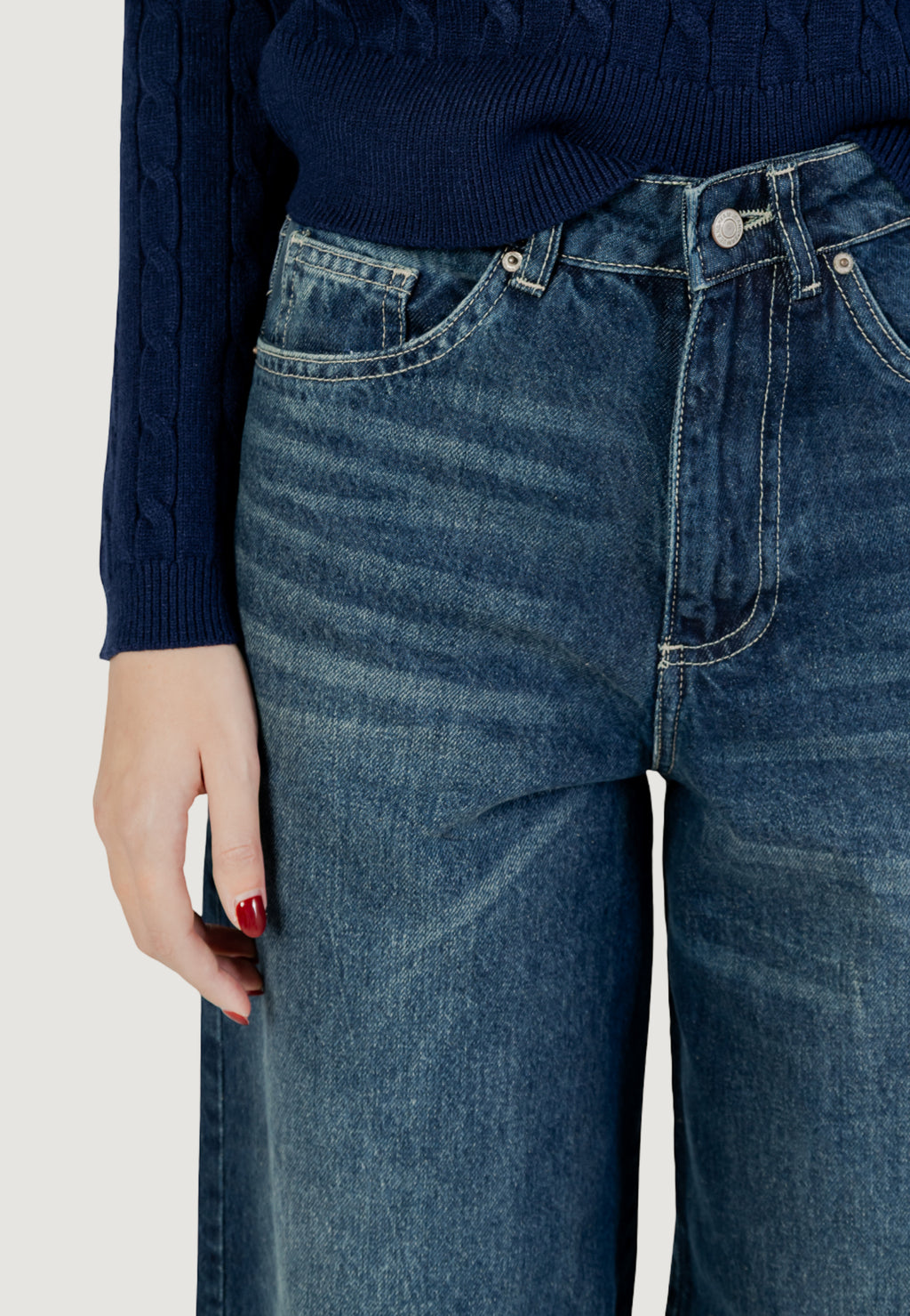 Jeans bootcut I am PANT. DENIM MOD. BARREL