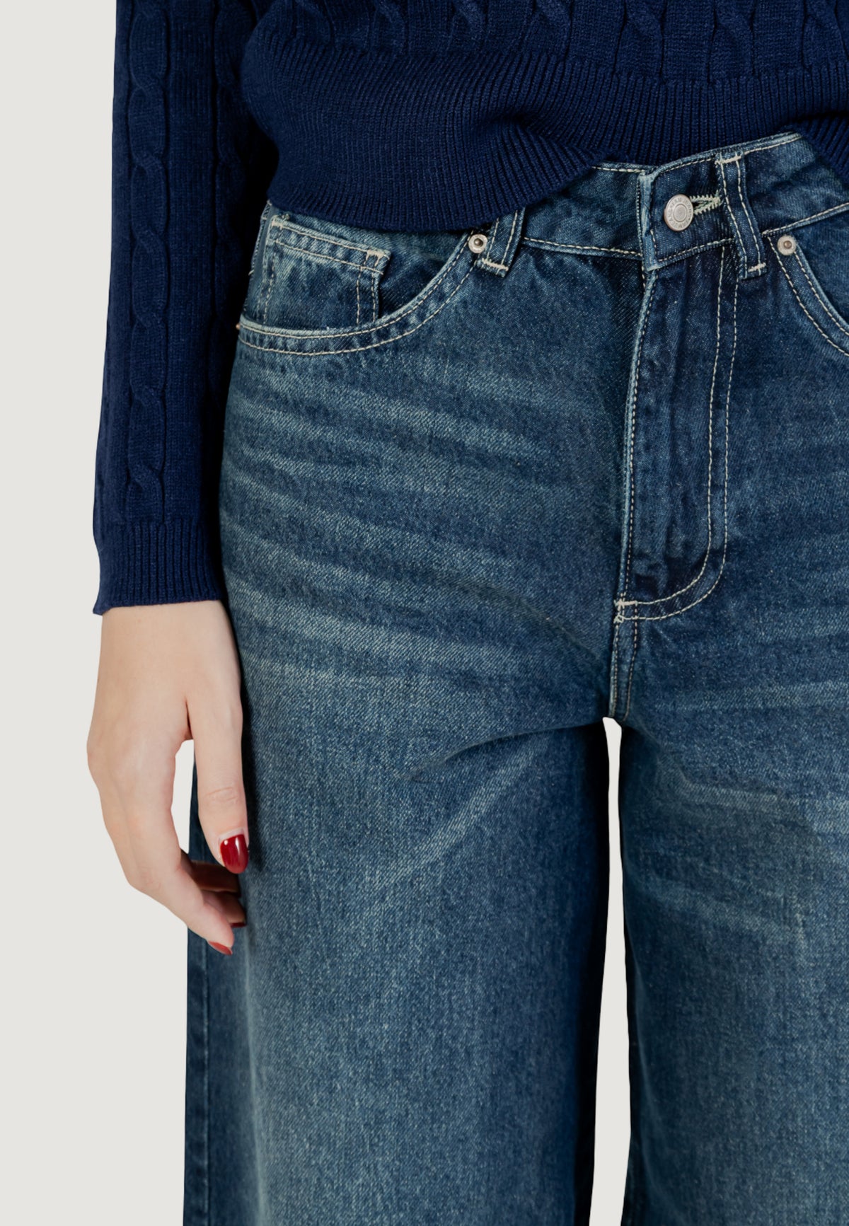 Jeans bootcut I am PANT. DENIM MOD. BARREL