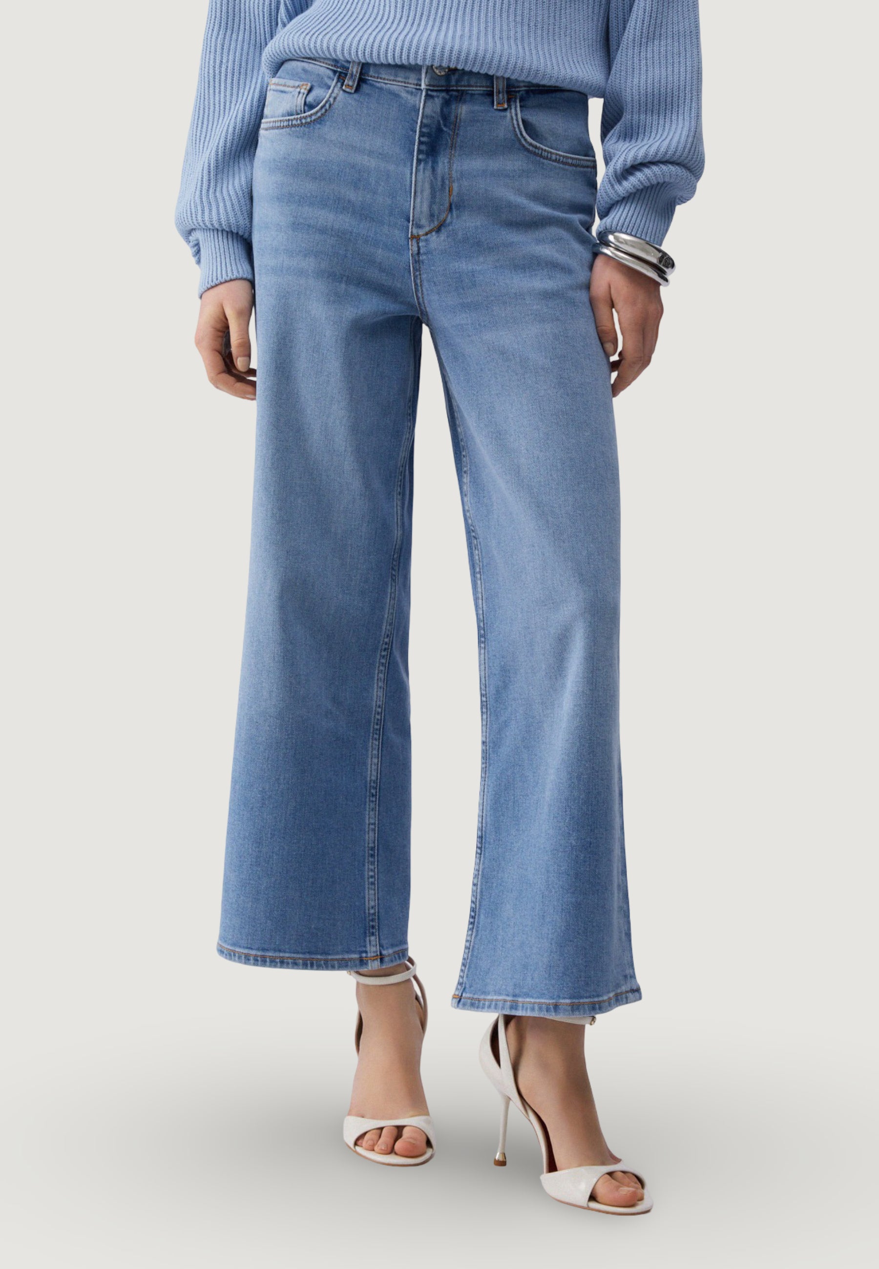 Jeans bootcut Liu-Jo B.UP FLARE CROPPED REG.W.