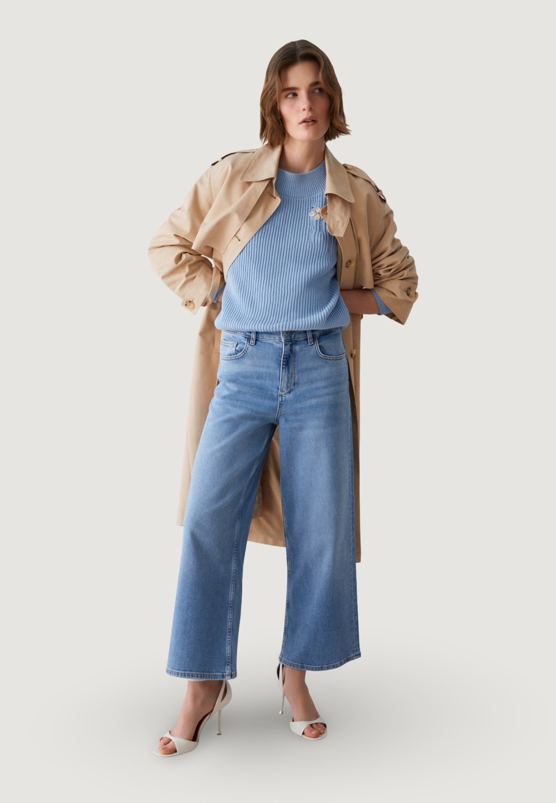 Jeans bootcut Liu-Jo B.UP FLARE CROPPED REG.W.