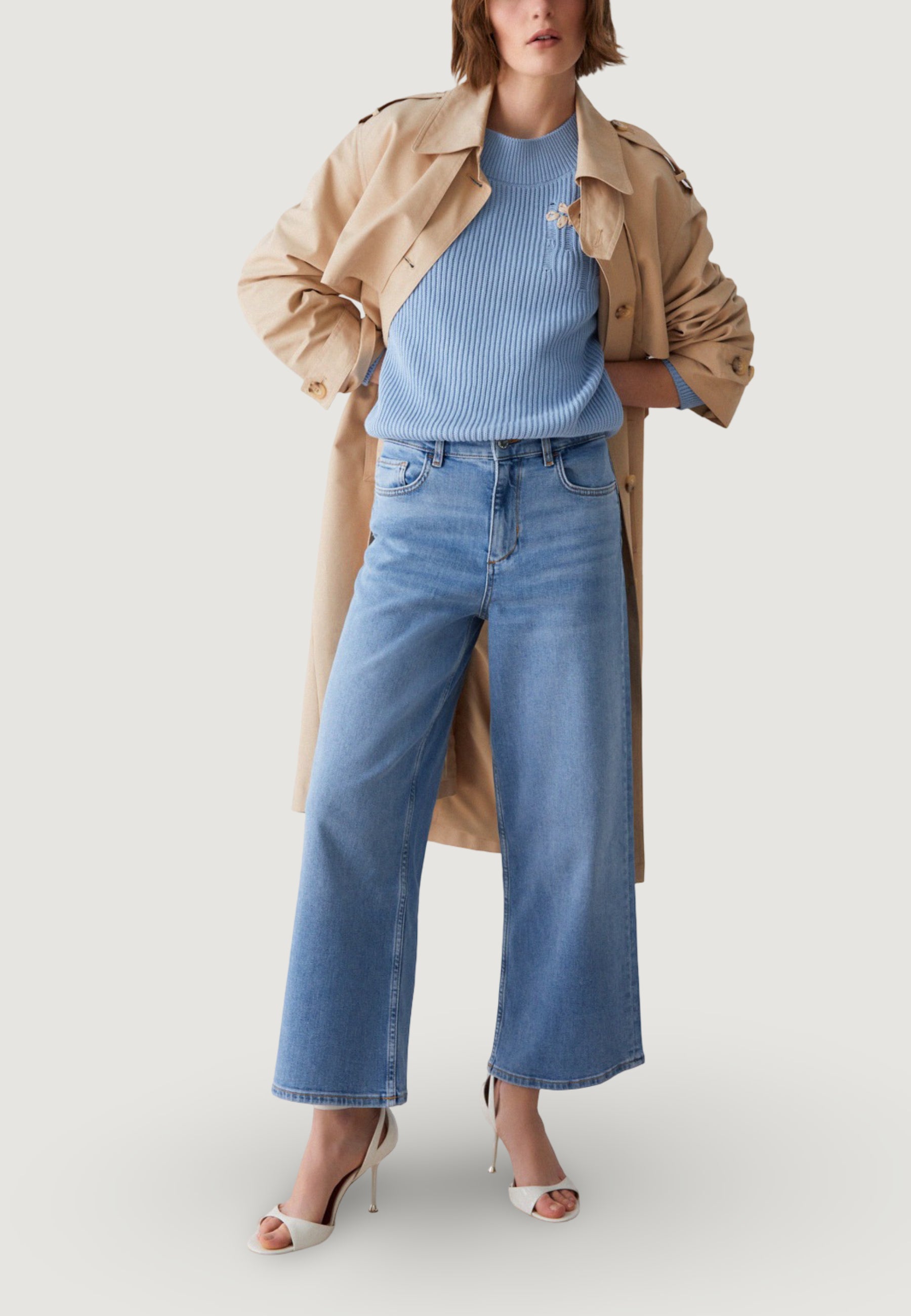 Jeans bootcut Liu-Jo B.UP FLARE CROPPED REG.W.