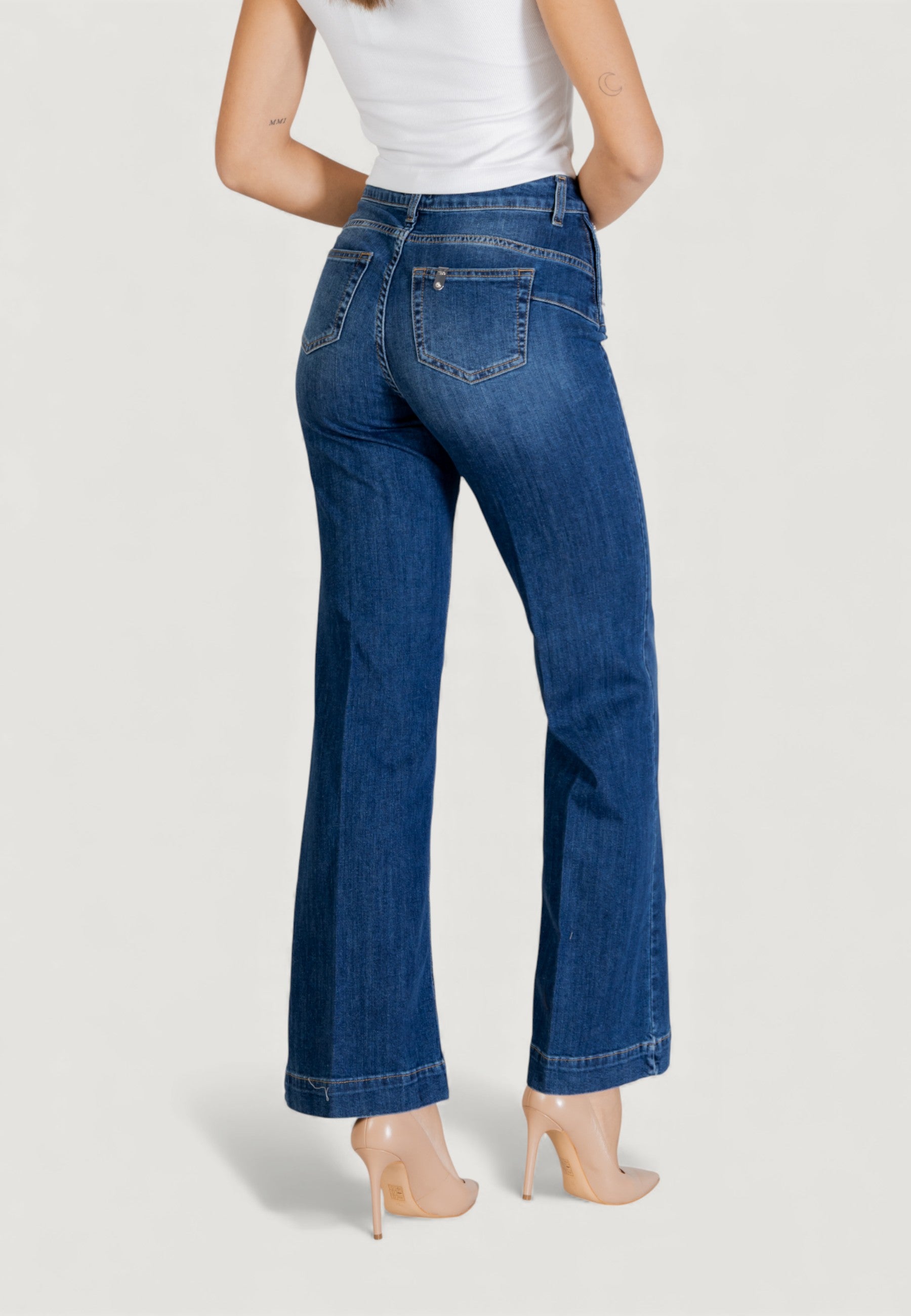 Jeans bootcut Liu-Jo B.UP FLARE BUTTON H.W.