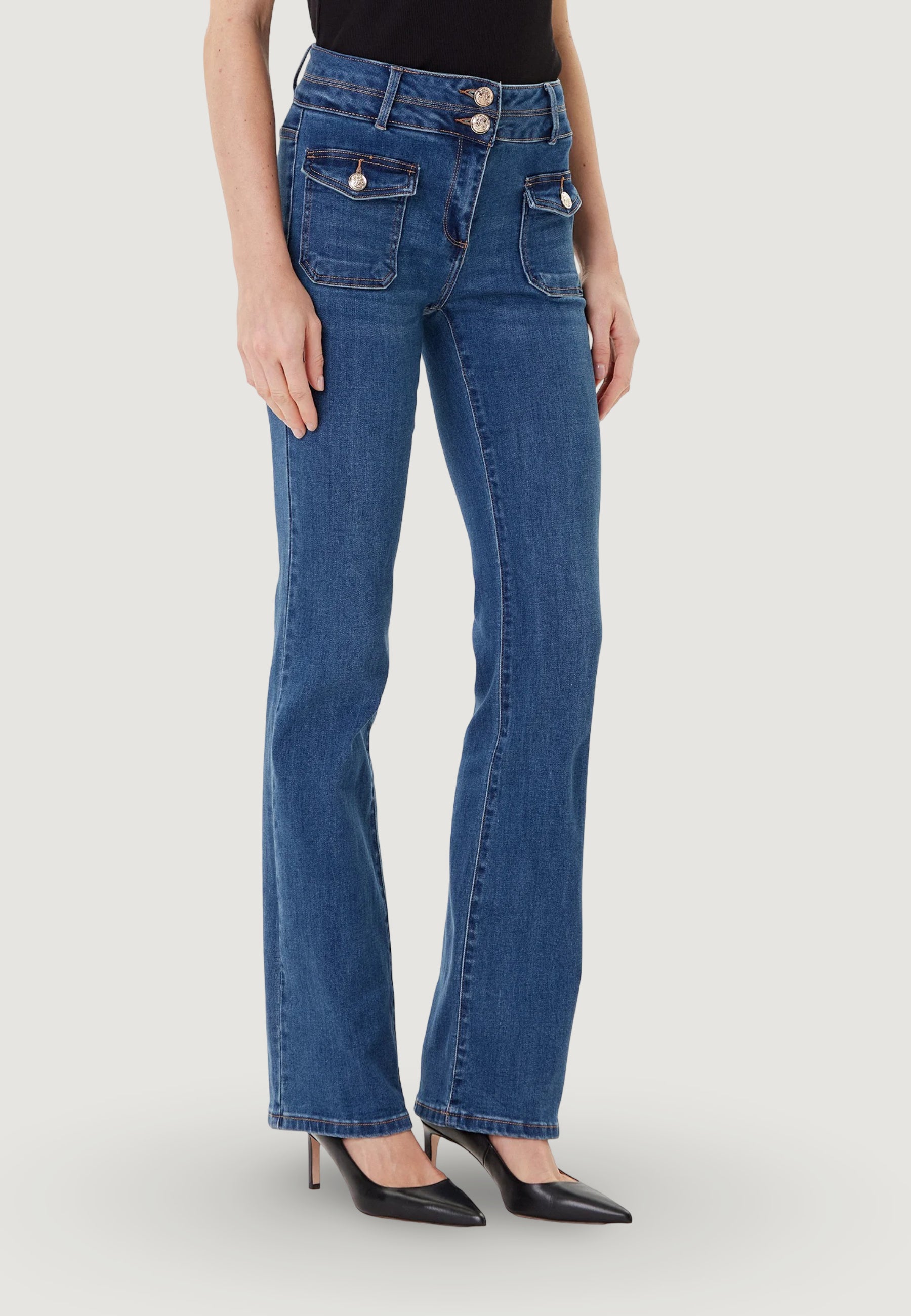 Jeans bootcut Morgan De Toi 241-POLEN3