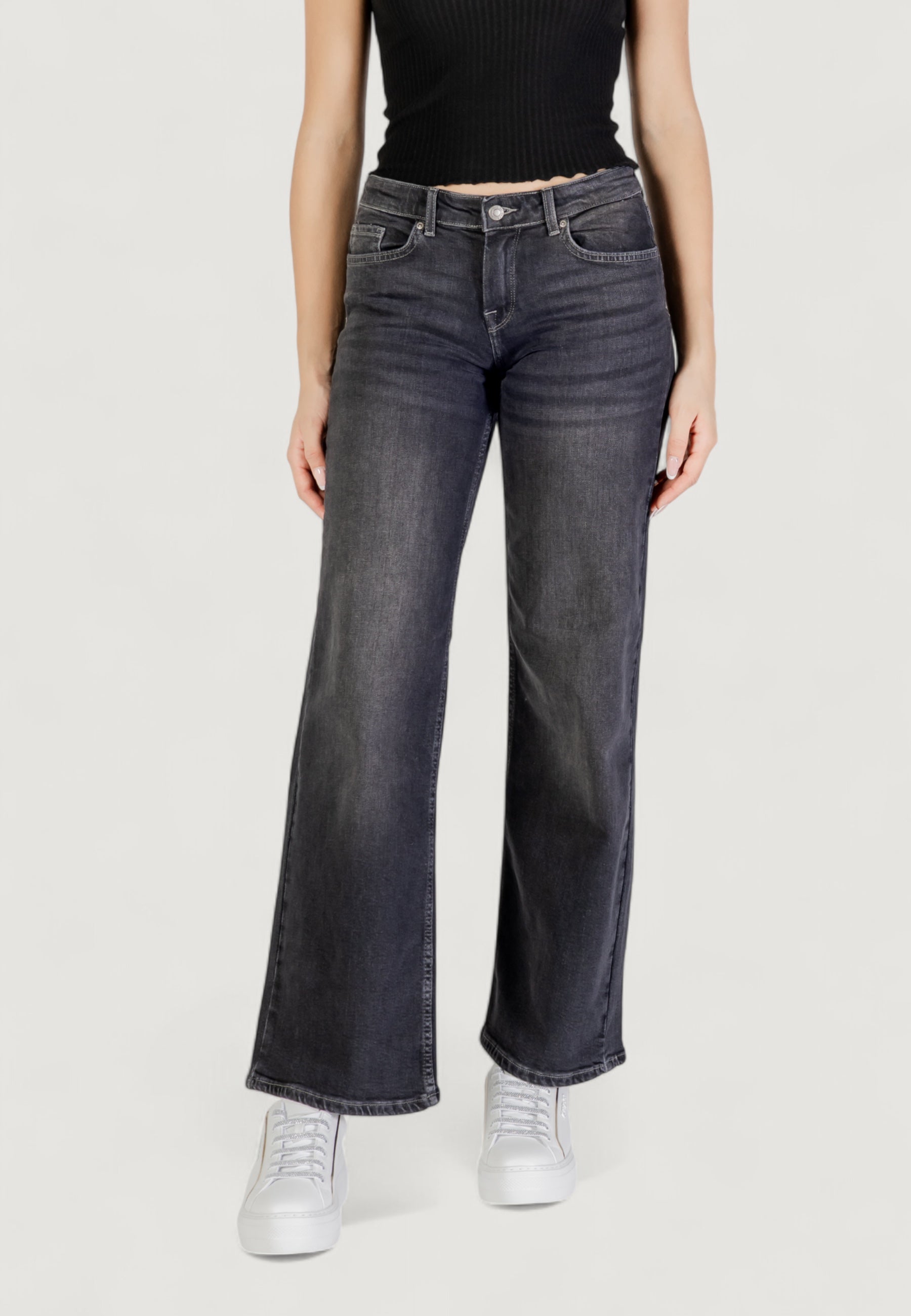 Jeans bootcut Only ONLJUDY-O LW WIDE LEG DNM TAI850 NOOS