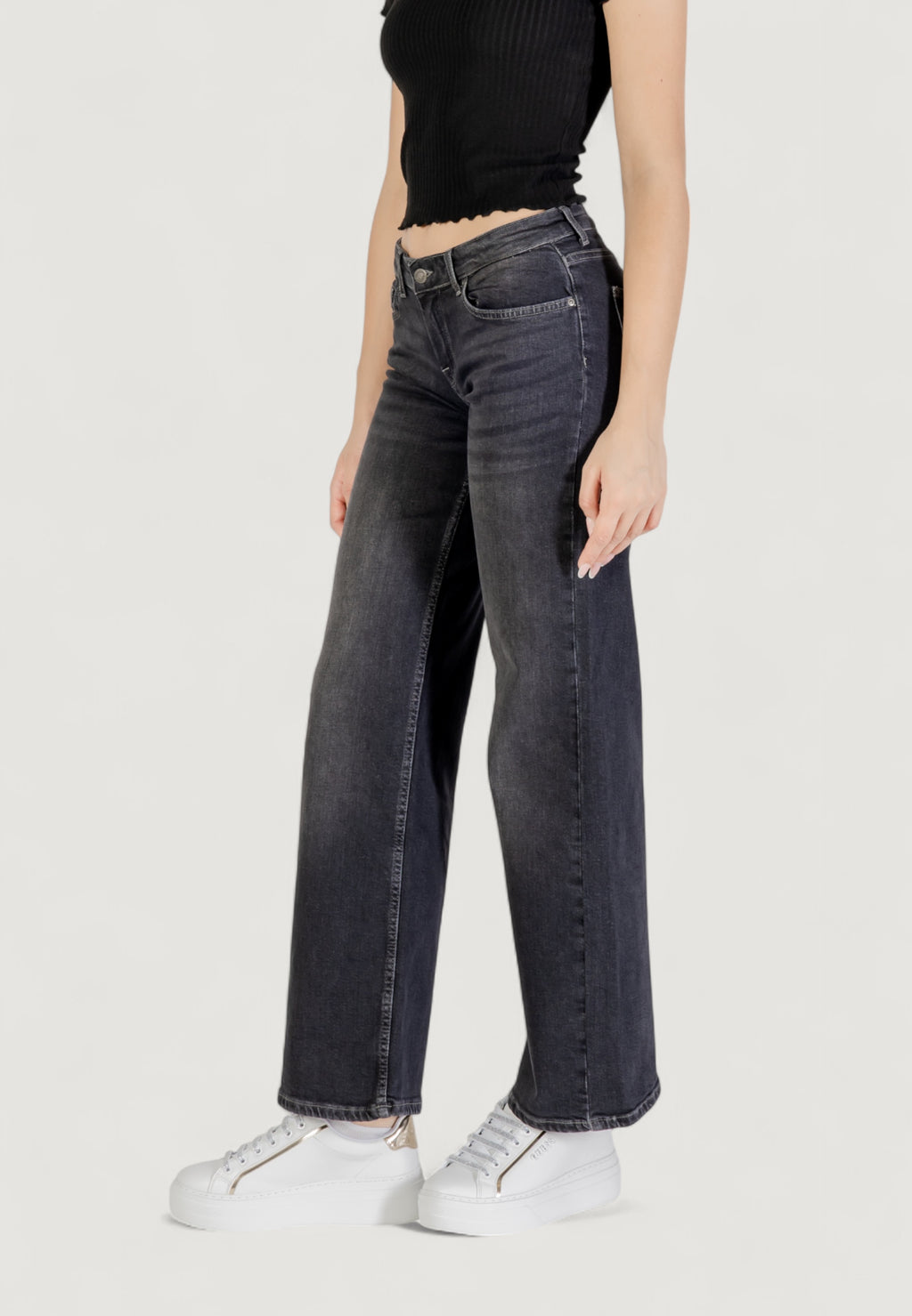 Bootcut jeans Only ONLJUDY-O LW WIDE LEG DNM TAI850 NOOS