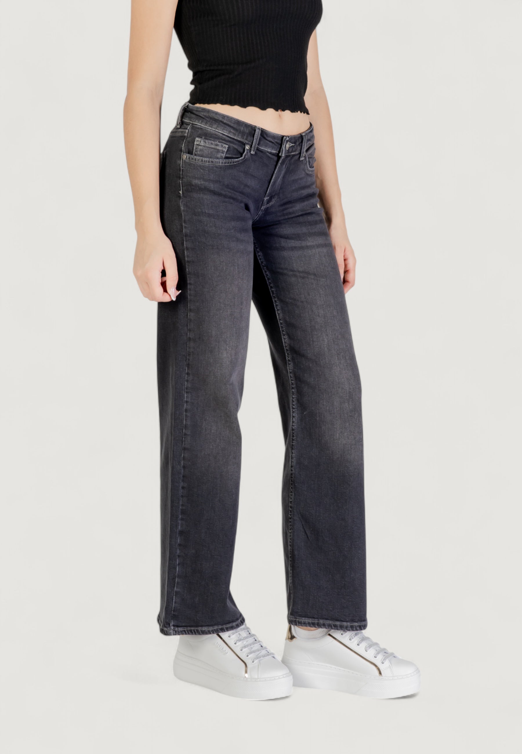Jeans bootcut Only ONLJUDY-O LW WIDE LEG DNM TAI850 NOOS