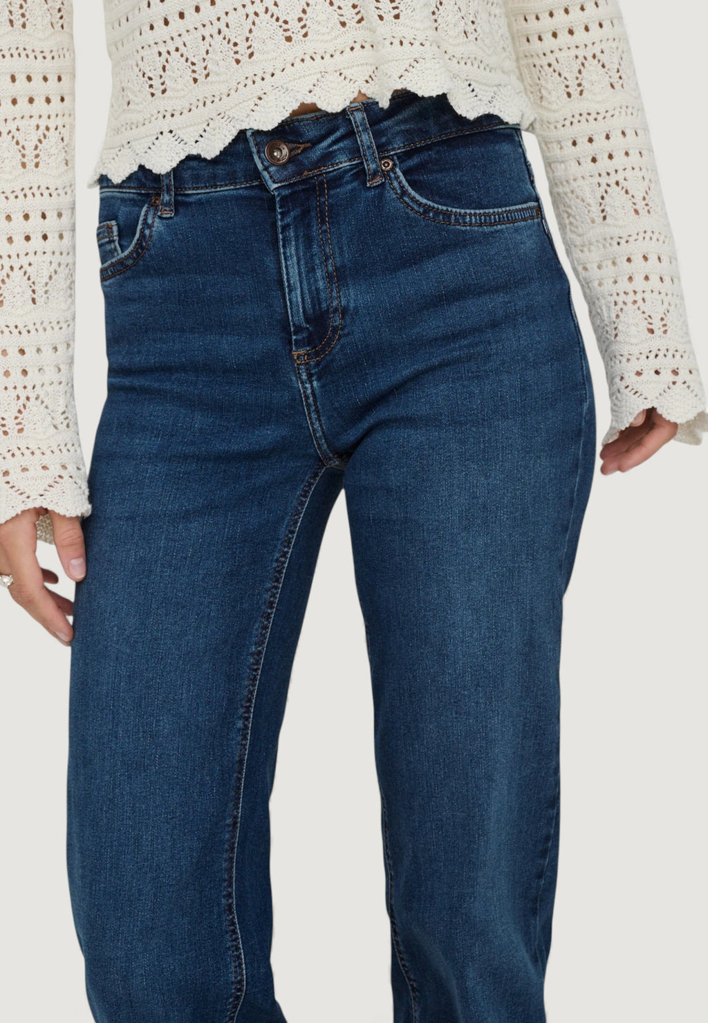 Jeans bootcut Only ONLBLUSH MID STRAIGHT DNM TAI021 NOOS