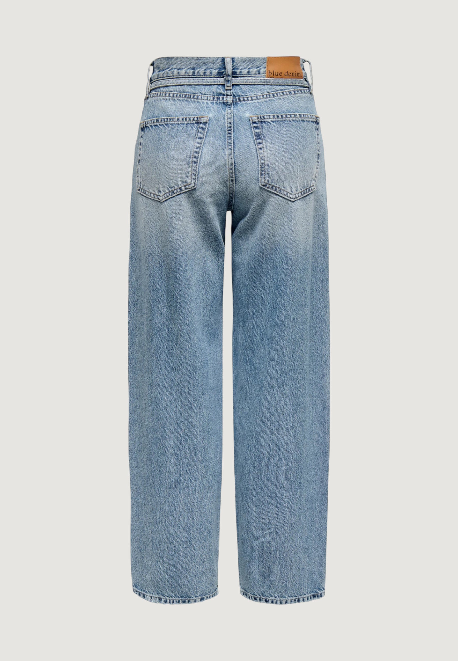 Bootcut jeans Only ONLGIANNA MW STRAIGHT DOT450 DNM NOOS