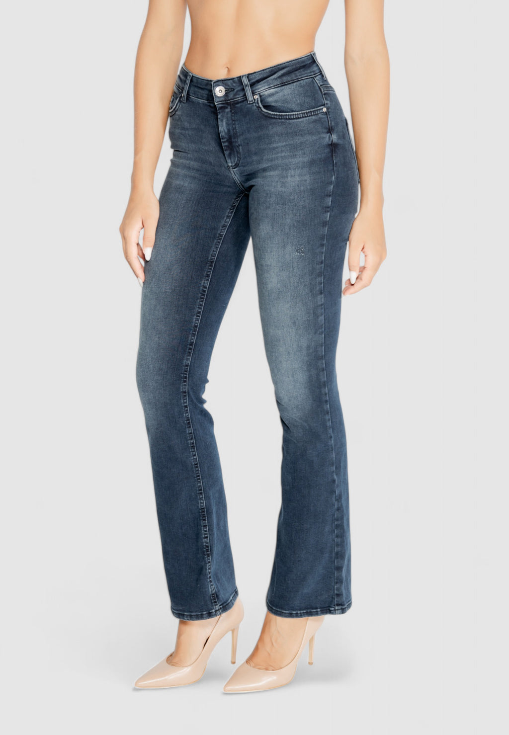 Bootcut jeans Only ONLBLUSH MID FLARED DNM REA409 NOOS