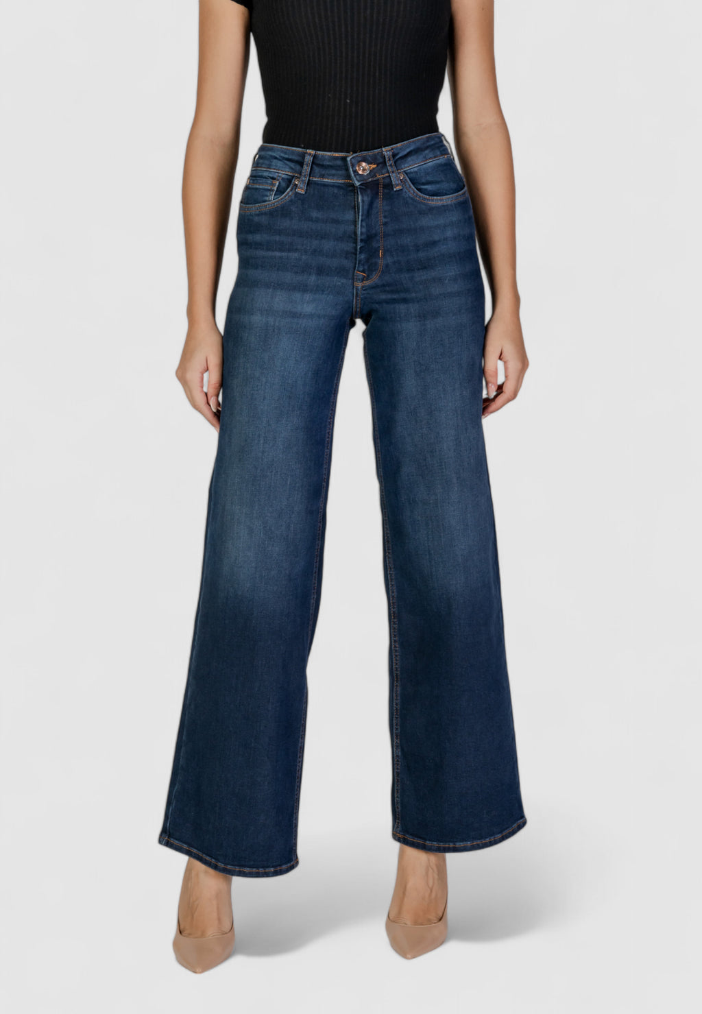Bootcut jeans Only Onlmadison Blush Hw Wide Tai081 Noos