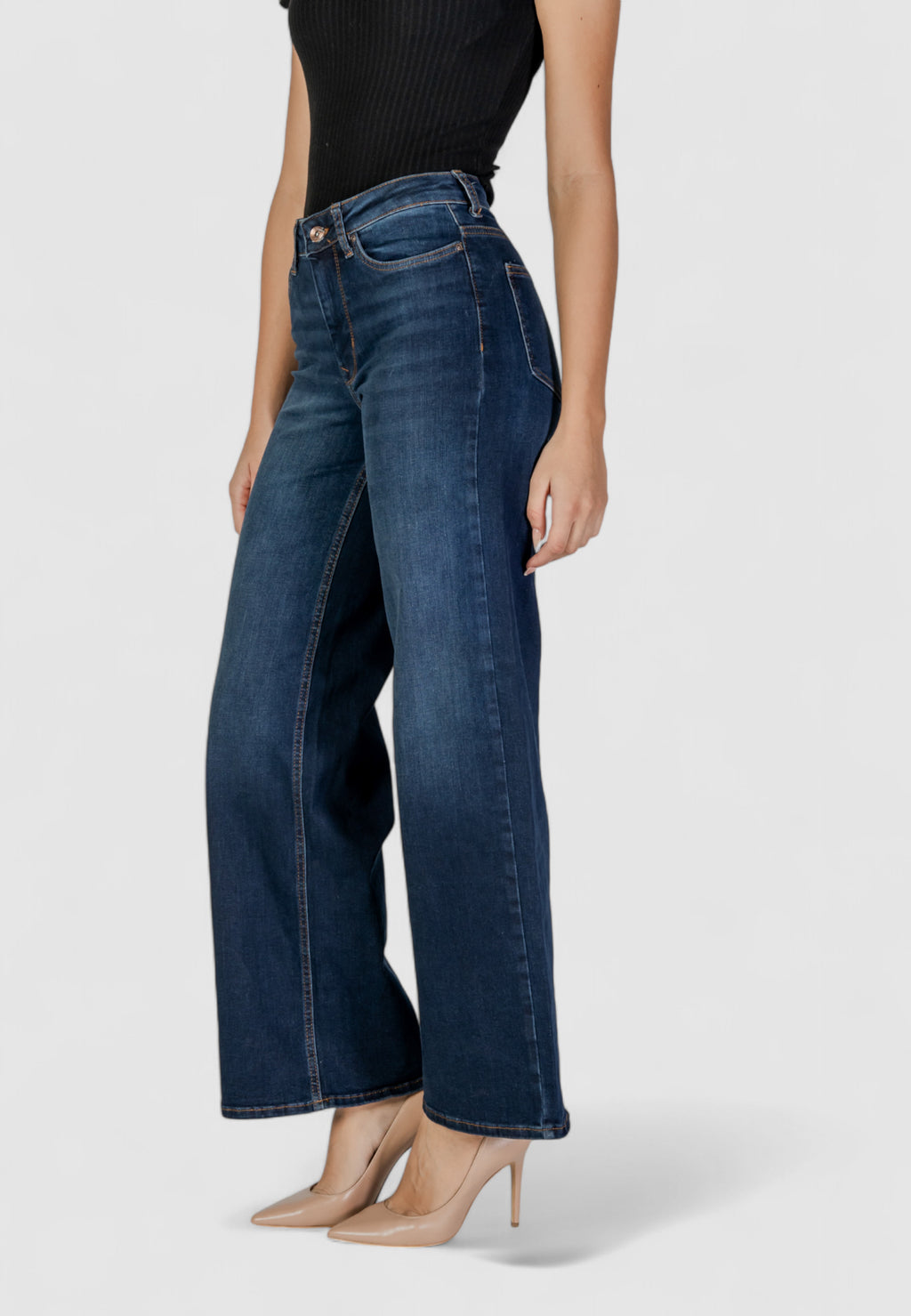 Jeans bootcut Only Onlmadison Blush Hw Wide Tai081 Noos
