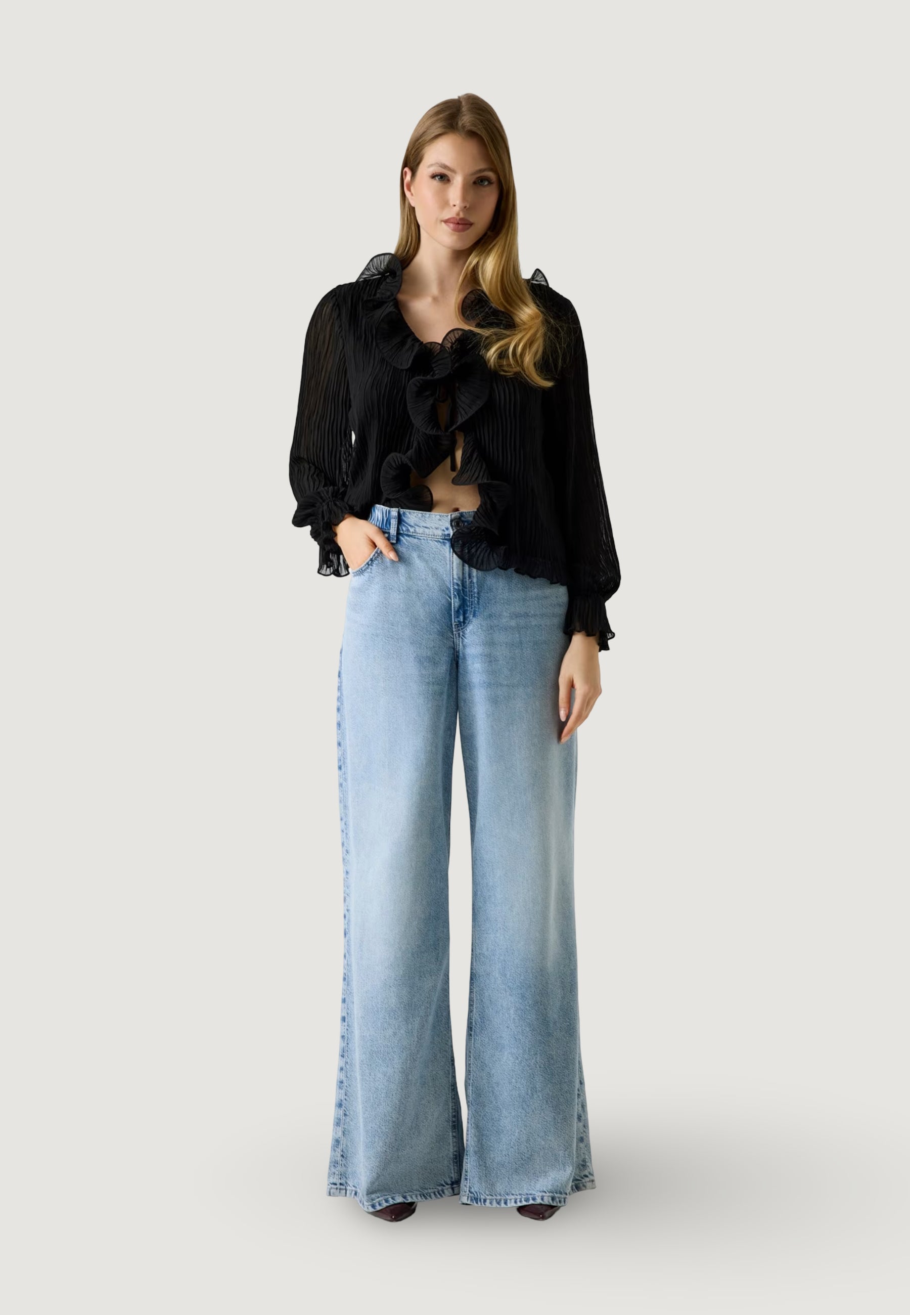 Jeans larghi Guess WIDE LOOSE