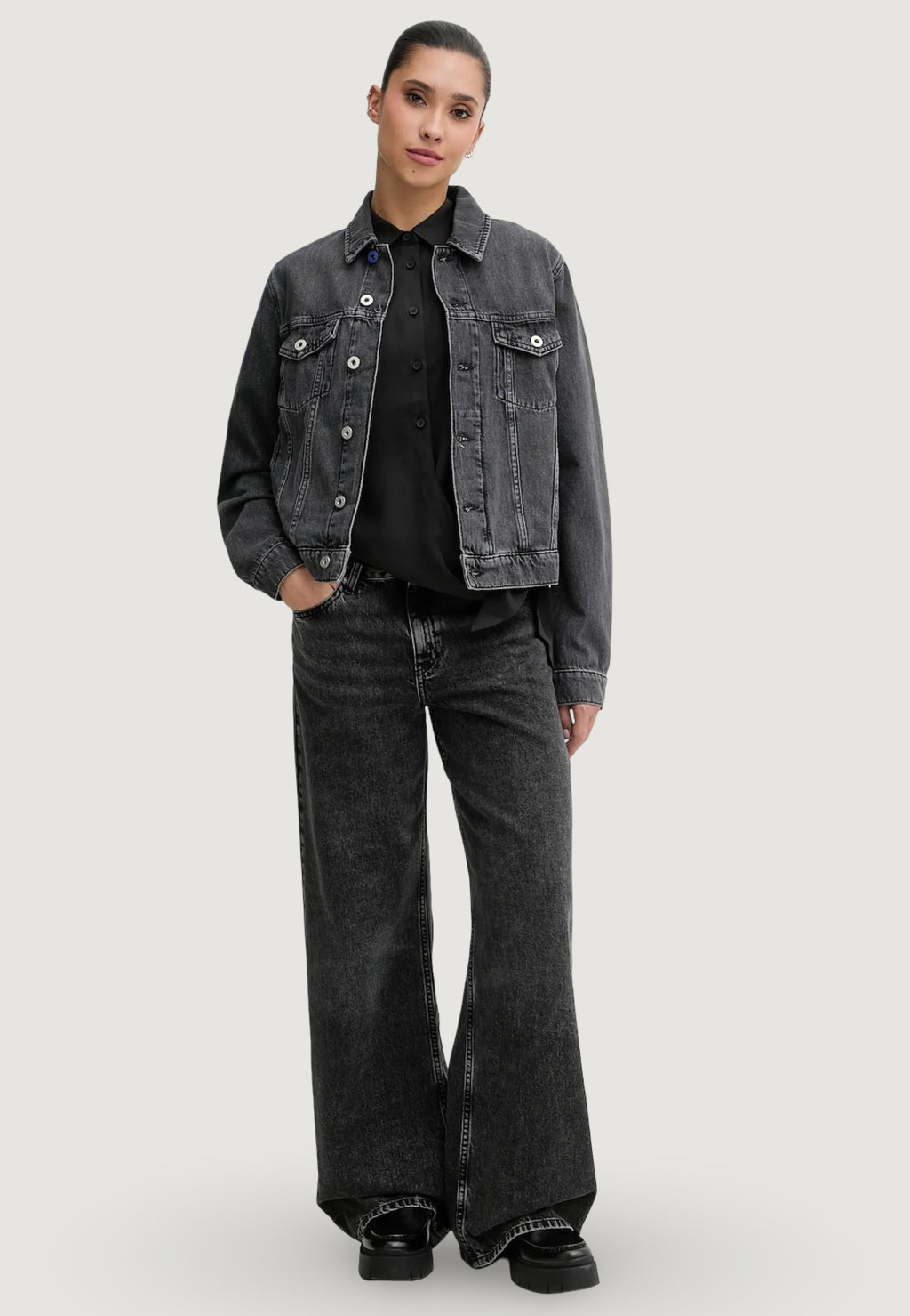 Jeans larghi Karl Lagerfeld Jeans KLJ Mr Relaxed Denim