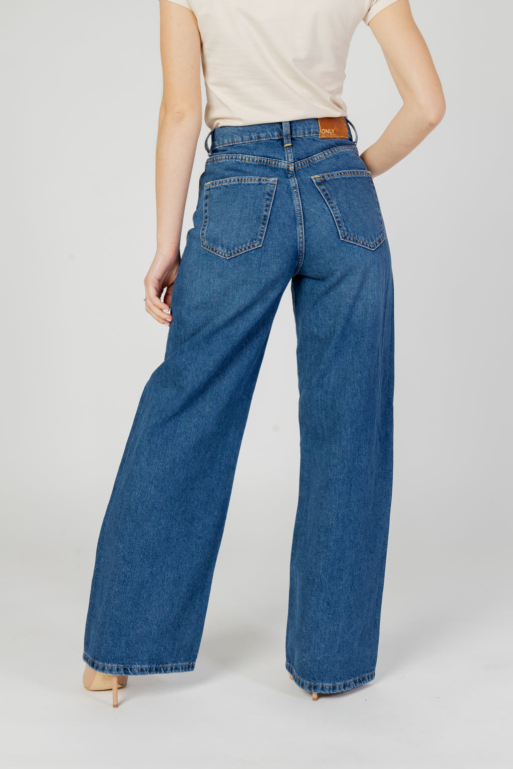 Jeans larghi Only ONLHOPE EX HW DNM ADD465 NOOS