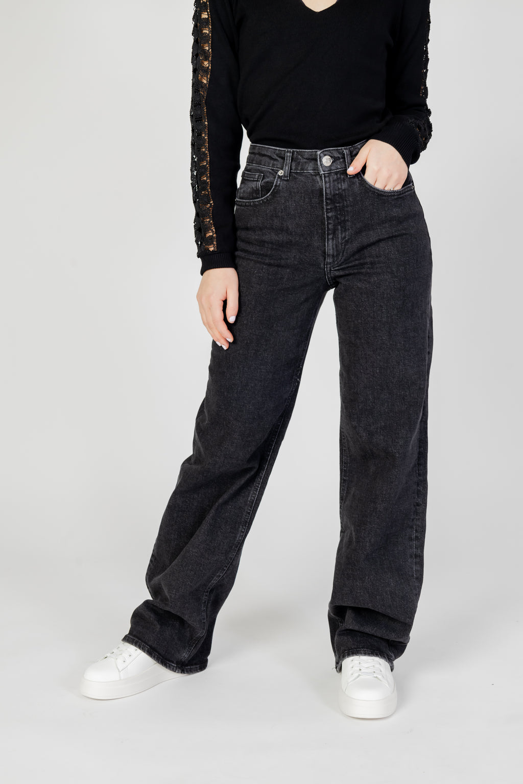 Jeans larghi Only ONLJUICY HW REA244 NOOS
