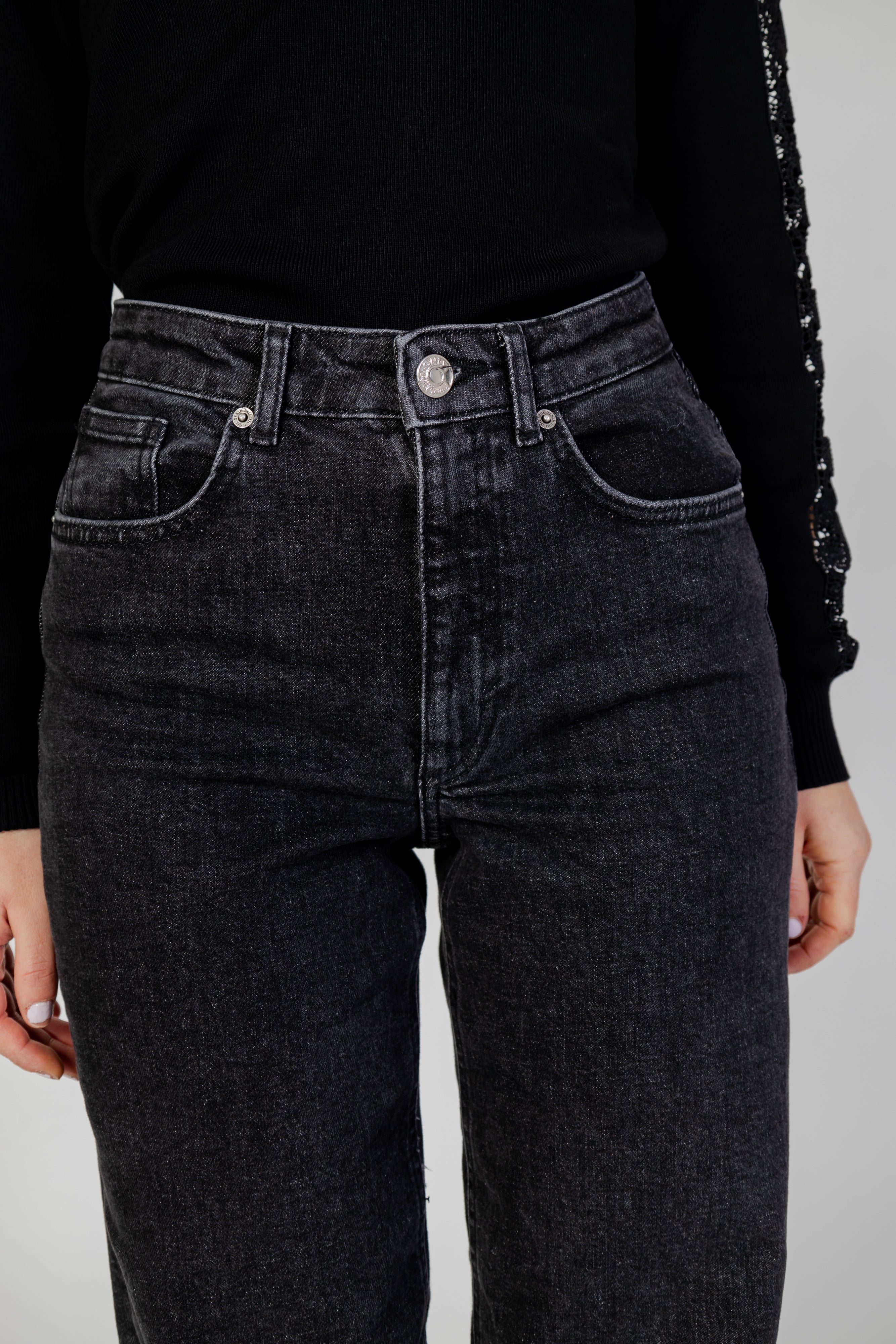 Jeans larghi Only ONLJUICY HW REA244 NOOS