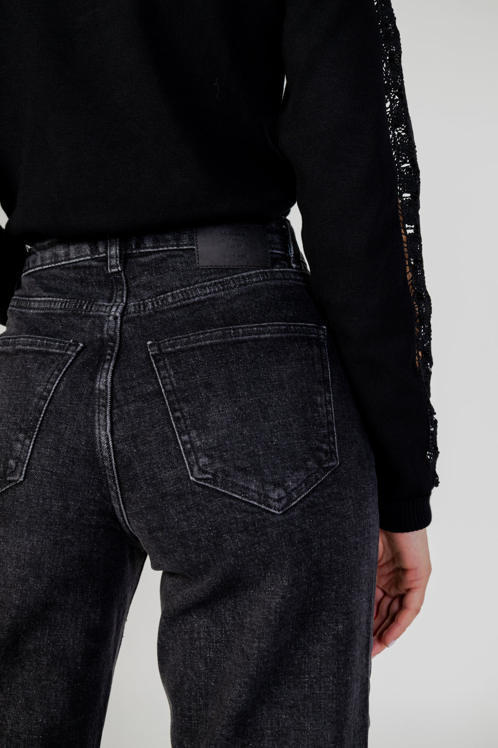 Jeans larghi Only ONLJUICY HW REA244 NOOS