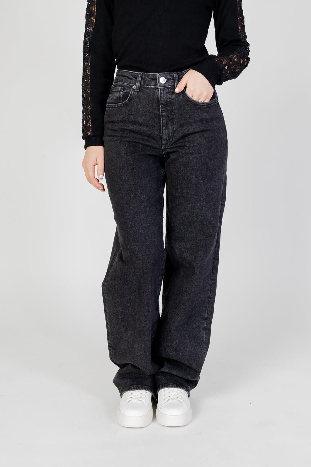 Jeans larghi Only ONLJUICY HW REA244 NOOS