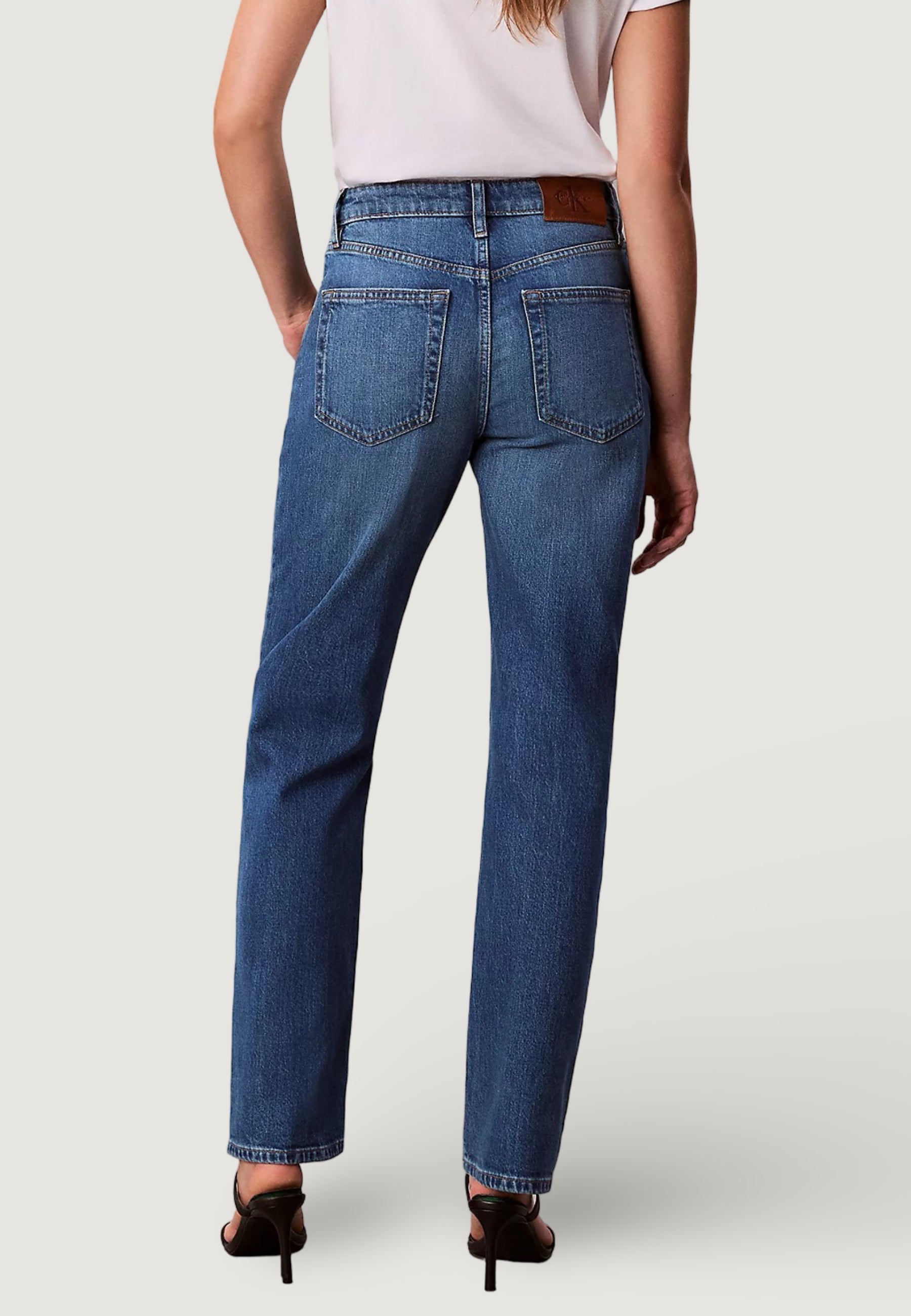 Mom jeans Calvin Klein Jeans HIGH RISE STRAIGHT I