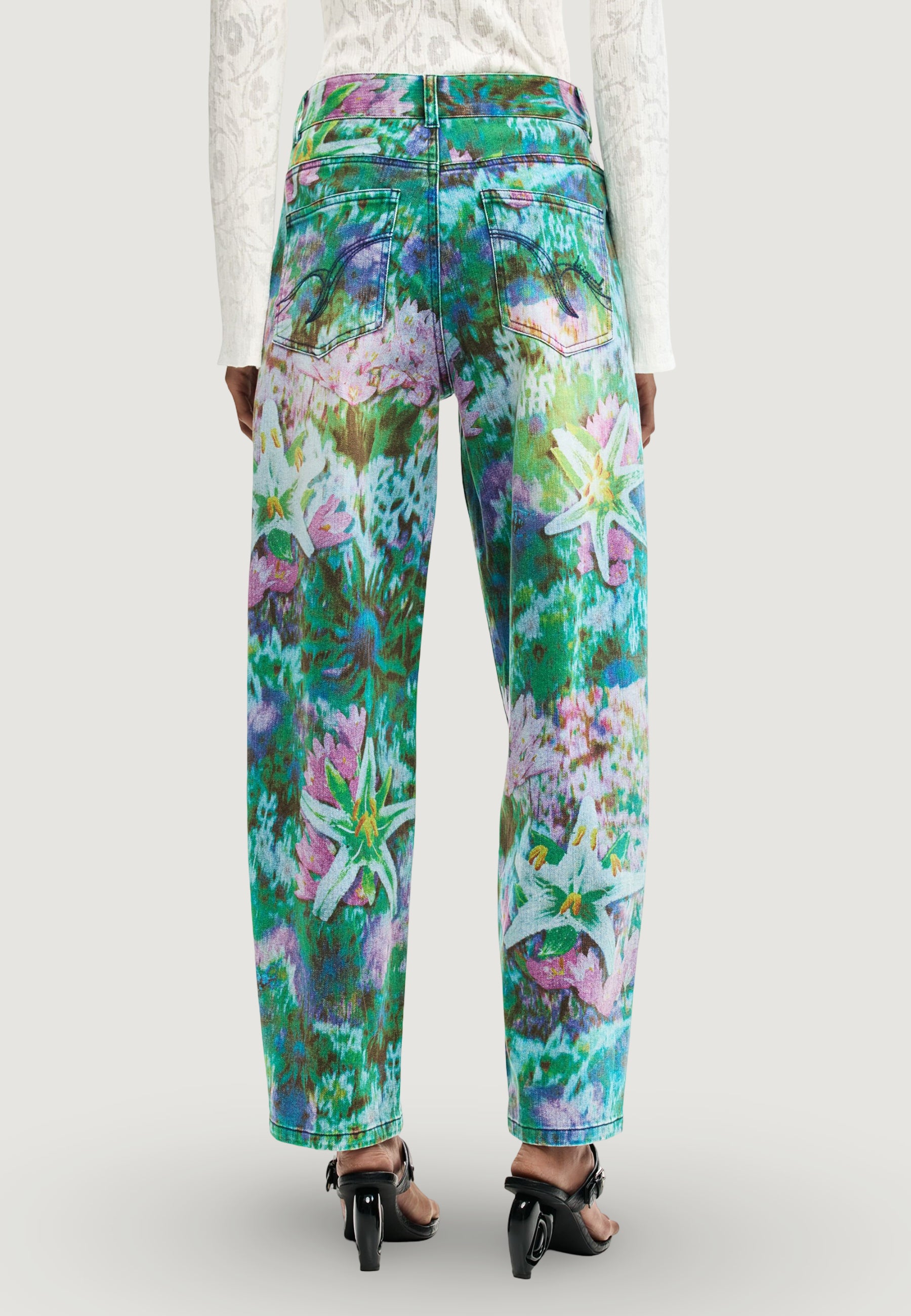 Jeans mom Desigual BEETLE