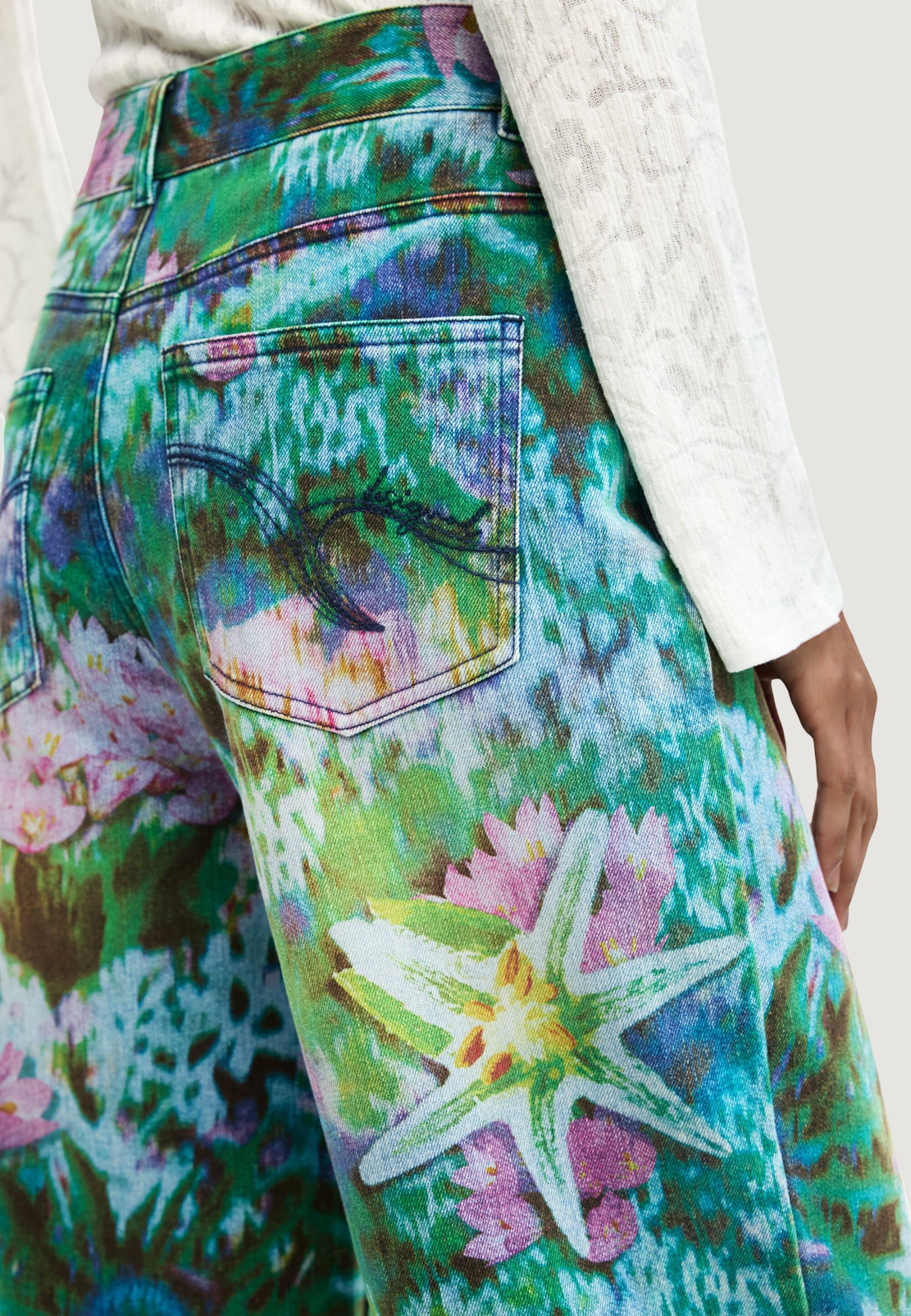 Jeans mom Desigual BEETLE