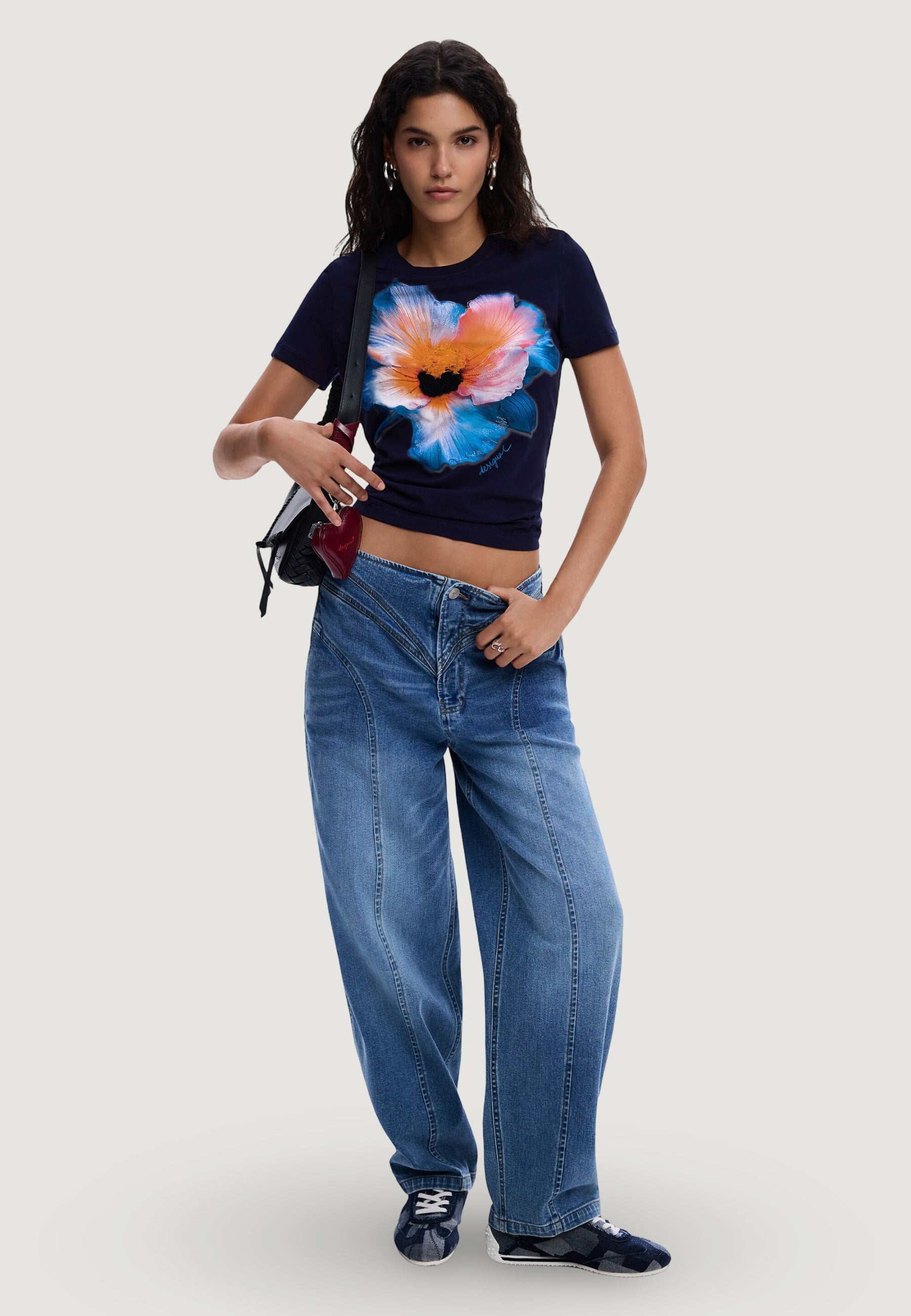 Jeans mom Desigual DEGRAD