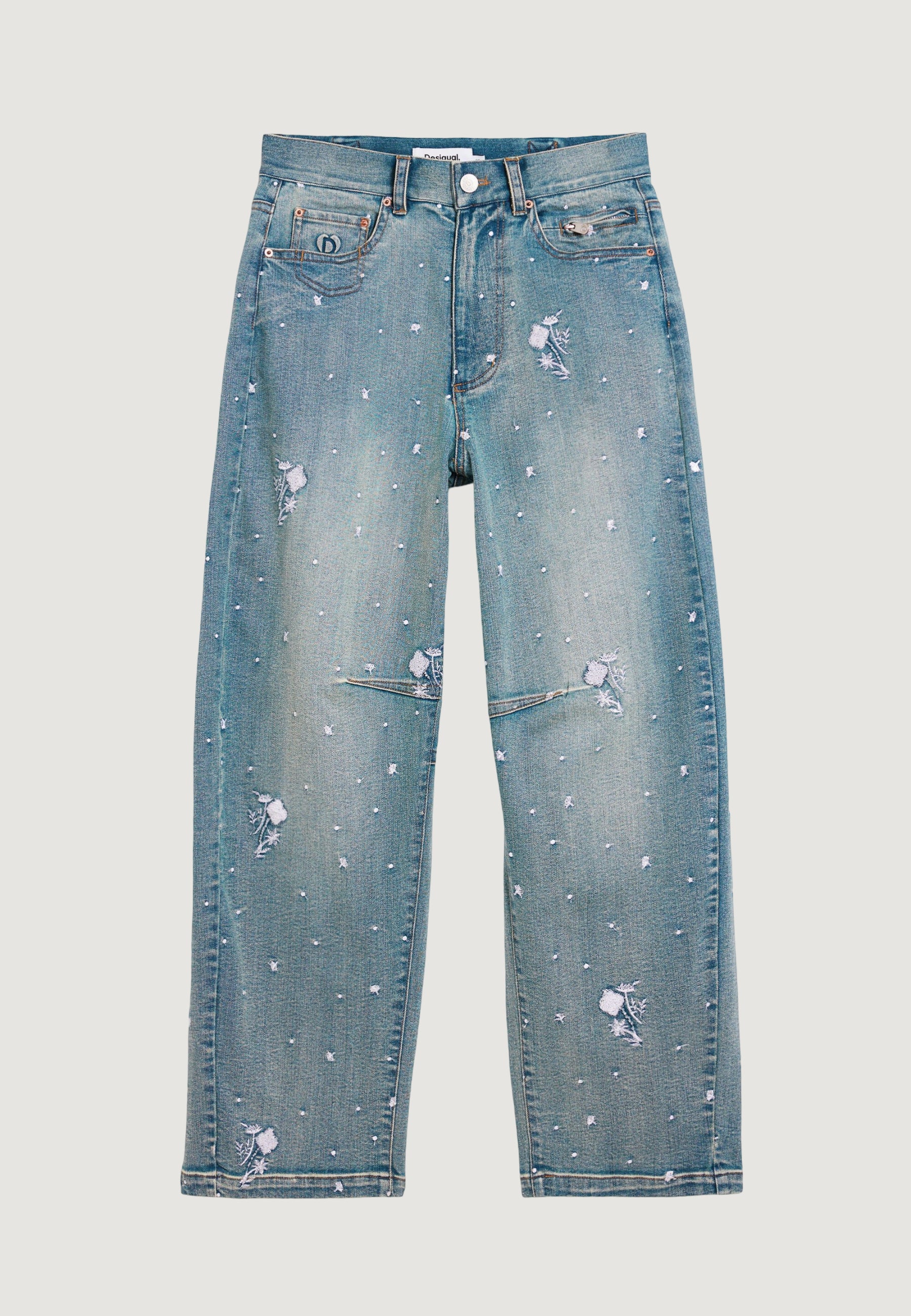 Jeans mom Desigual SHINE