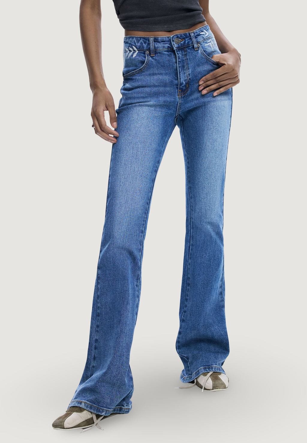 Jeans mom Desigual REPIRSE_DENIM_EMBRO
