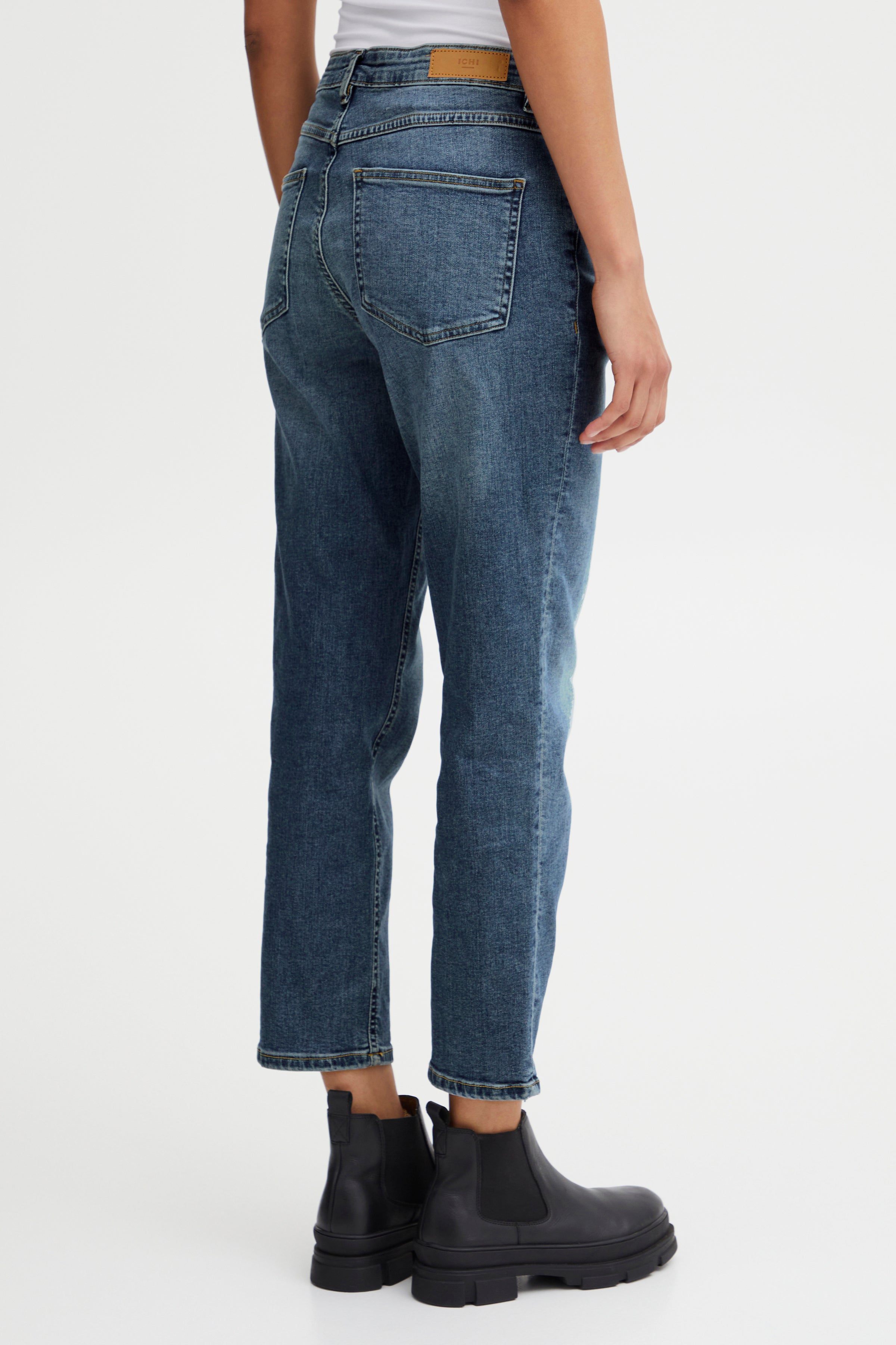 Jeans mom ICHI IHTWIGGY RAVEN