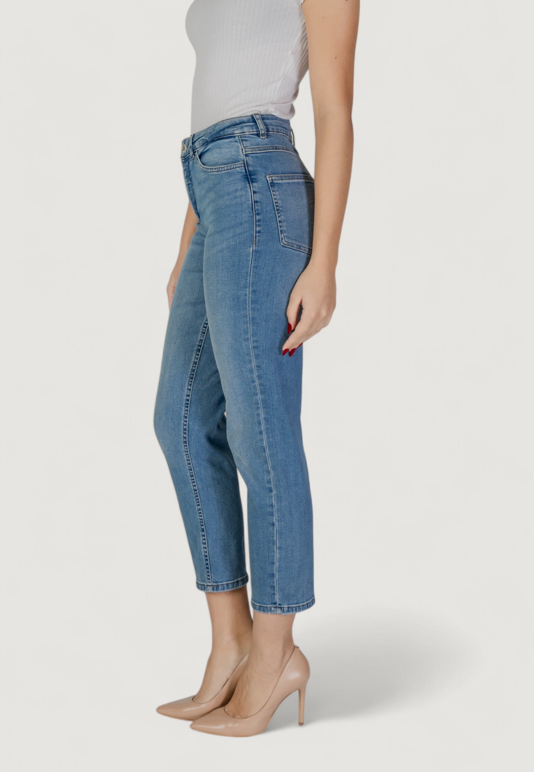 Jeans mom ICHI IHTWIGGY RAVEN