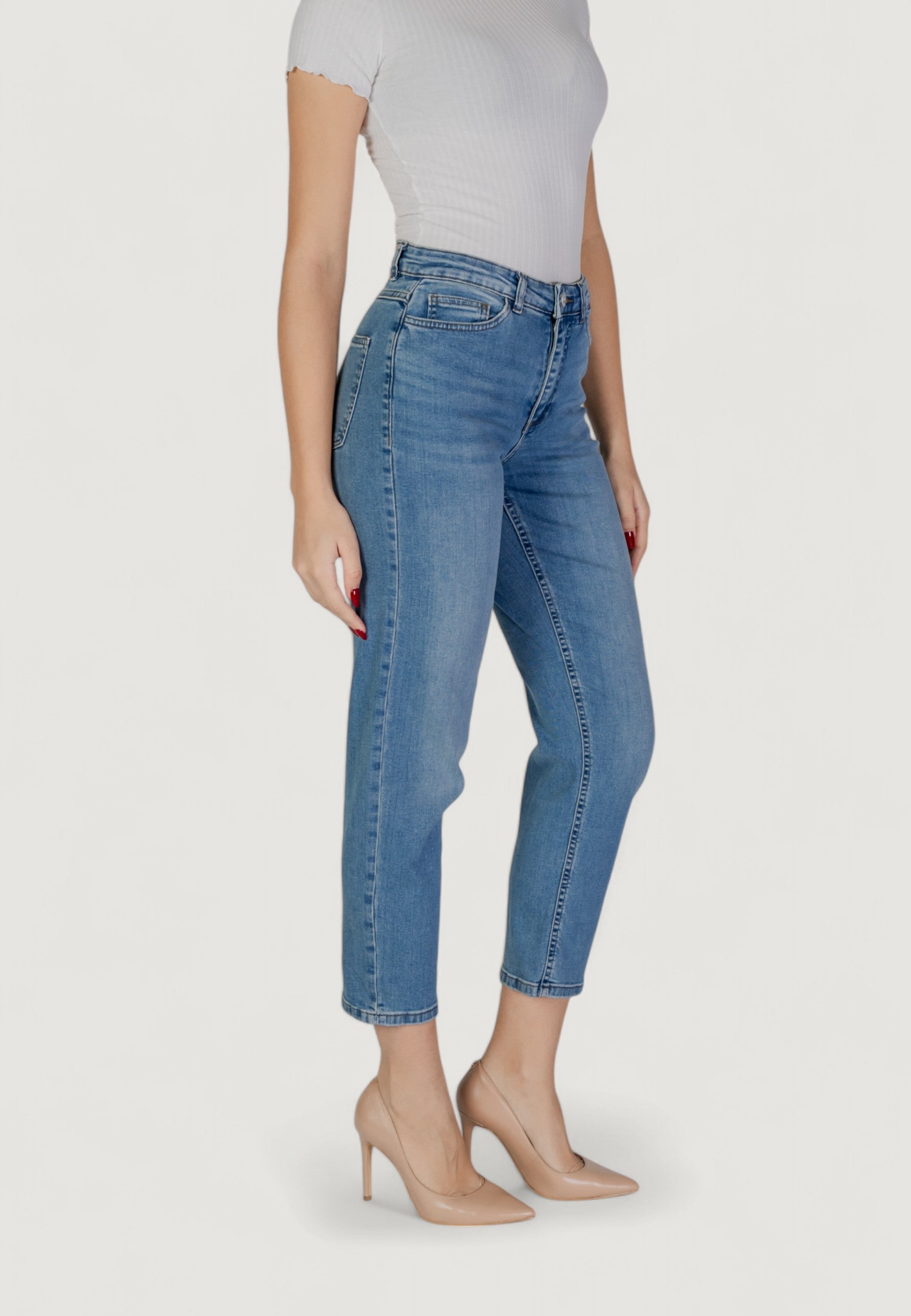 Jeans mom ICHI IHTWIGGY RAVEN