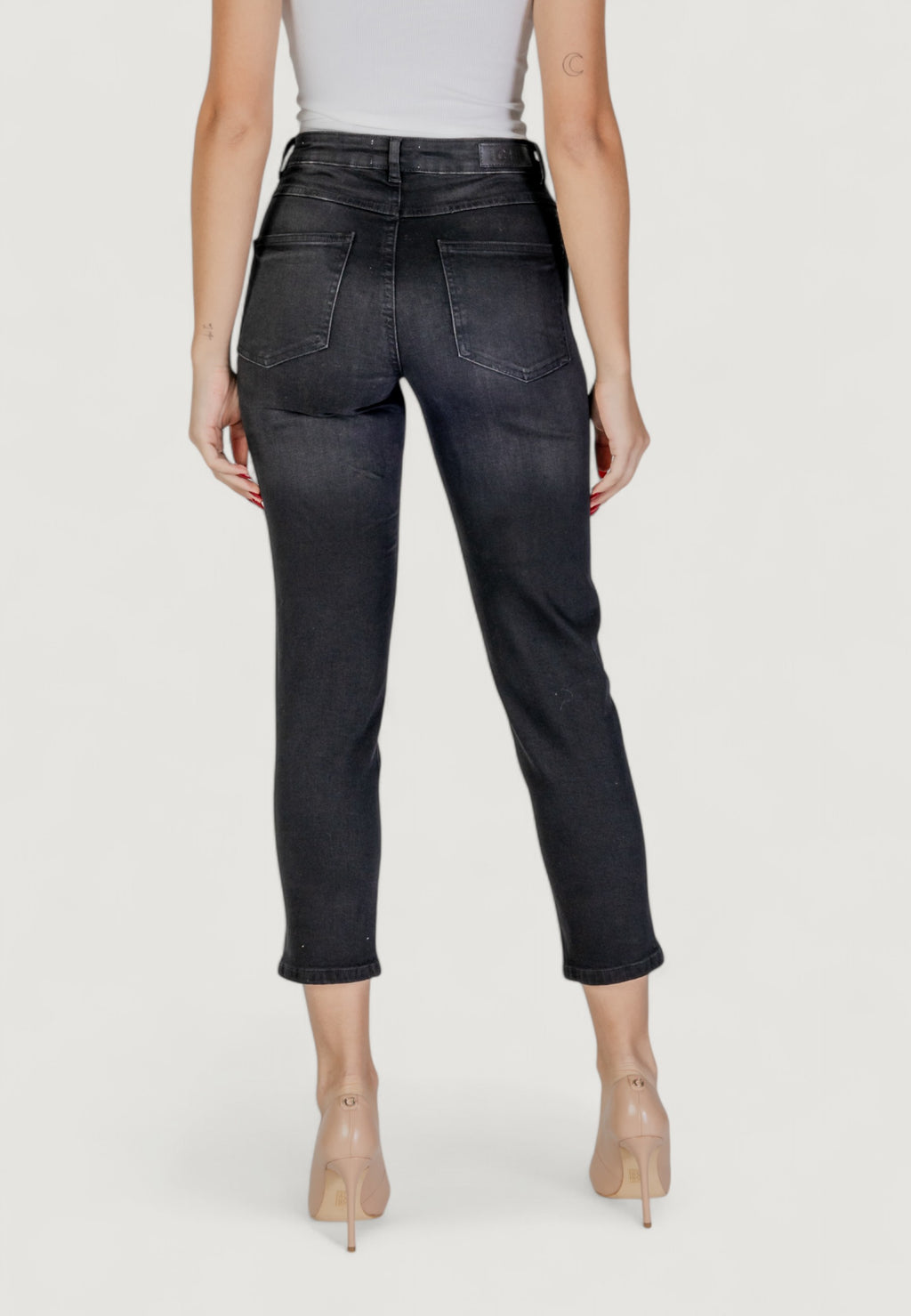 Jeans mom ICHI IHTWIGGY RAVEN