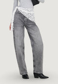 Mom jeans Jacqueline de Yong JDYBAILEY HW BARREL JEANS MG DNM