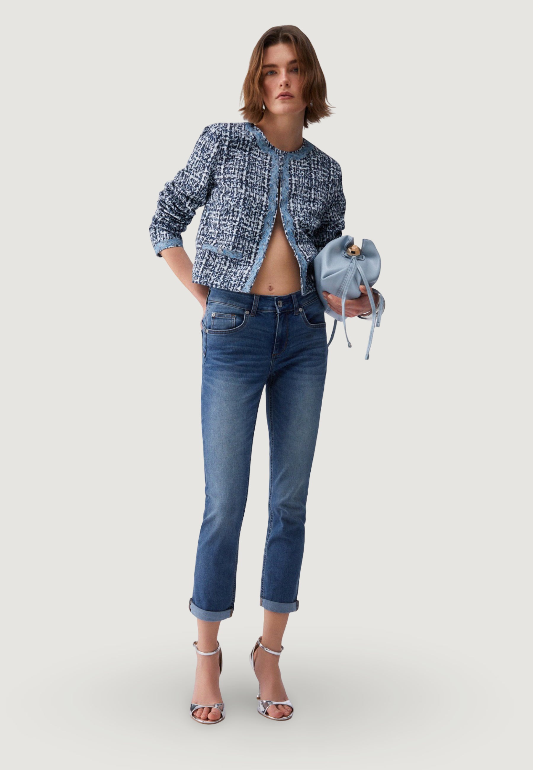 Jeans mom Liu-Jo B.UP MONROE REG.W.