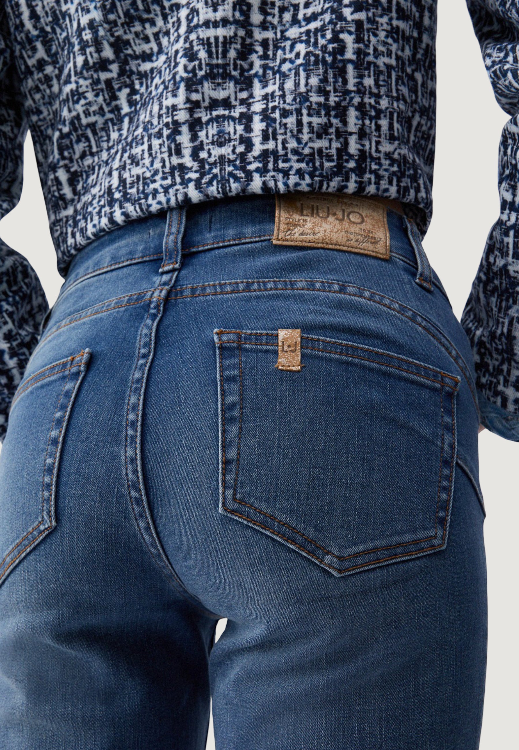 Jeans mom Liu-Jo B.UP MONROE REG.W.
