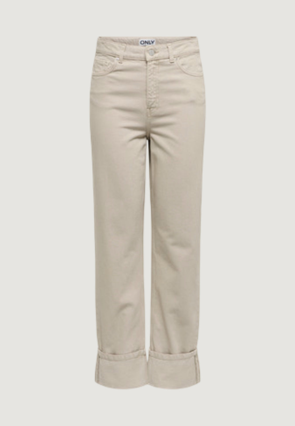 Jeans mom Only Onleverly Hw Slim St Fold-Up Cc Pnt