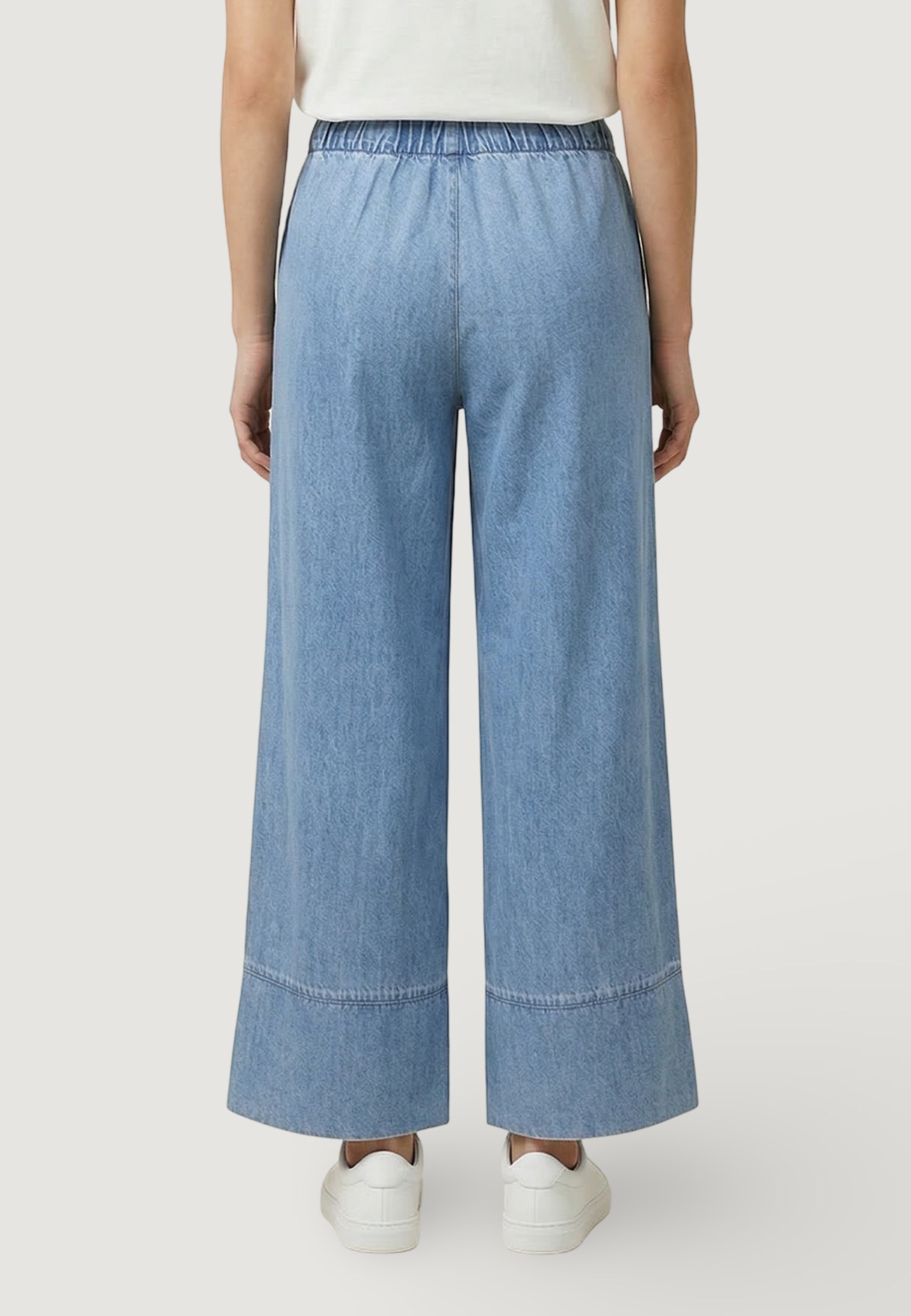 Jeans mom Only Onlleola Hw String Jns Dnm Akm Sud