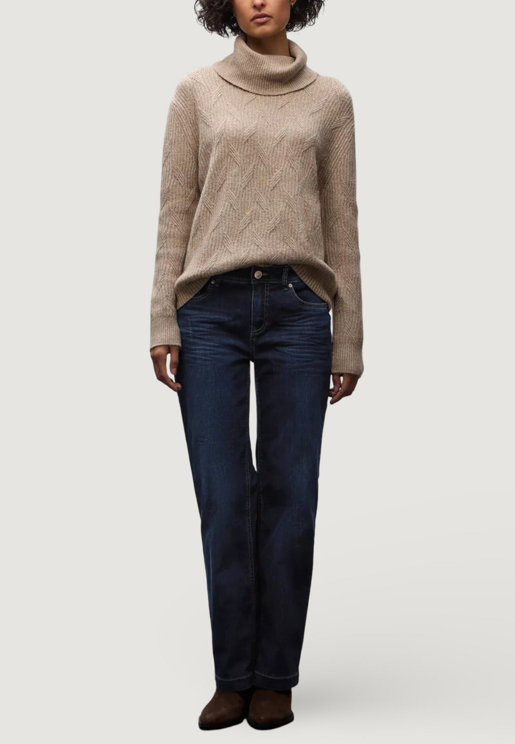 Jeans mom Street One QR Style Straight Leg,mw