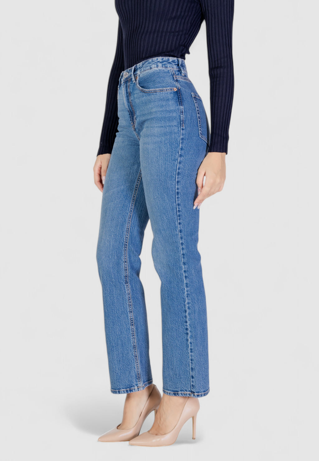 Jeans mom Vero Moda VMTESSA HR STRAIGHT JEANS LI3114 GA NOOS