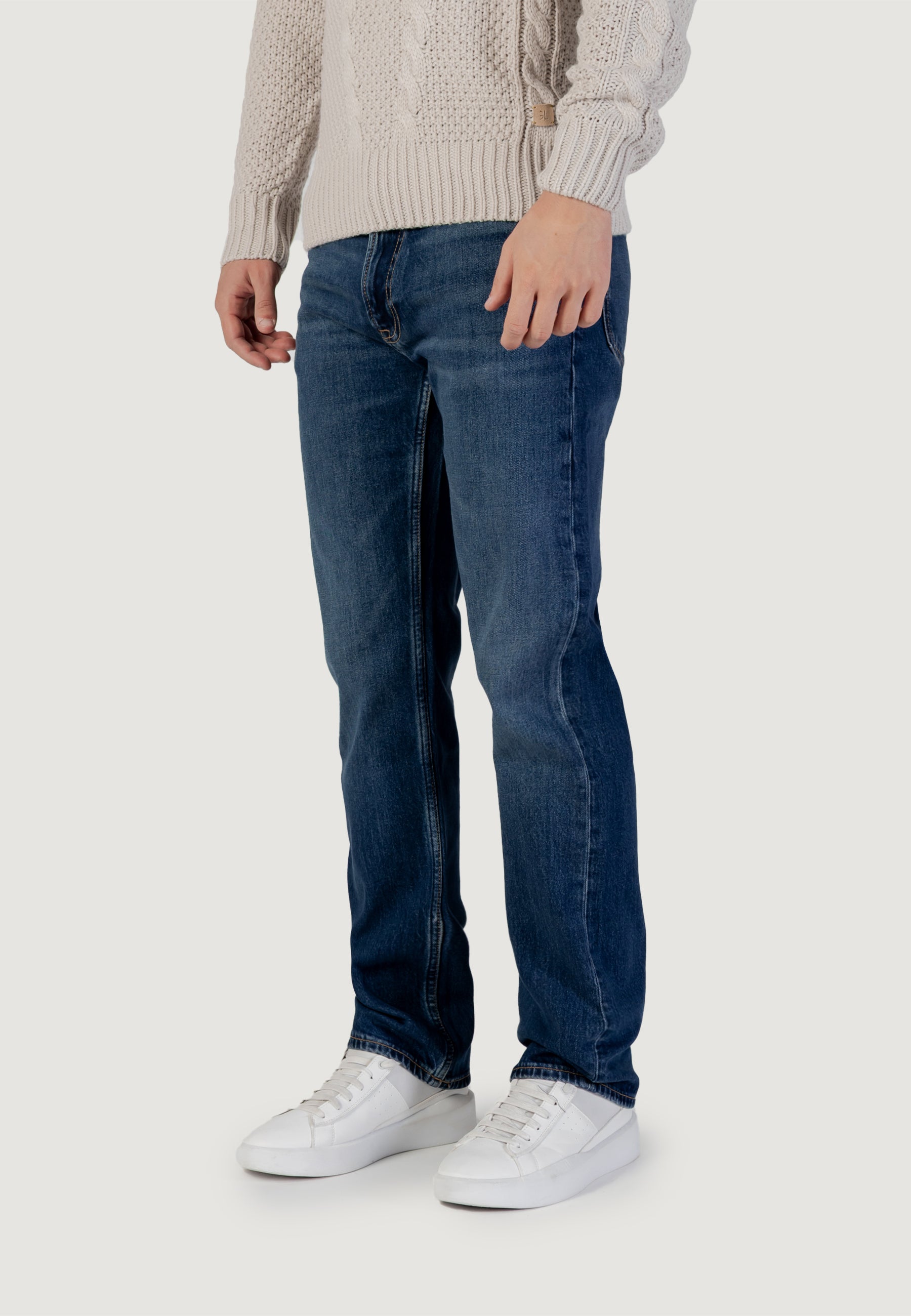 Regular / Loose jeans Calvin Klein Jeans STNDRD STRGHT OIL SL