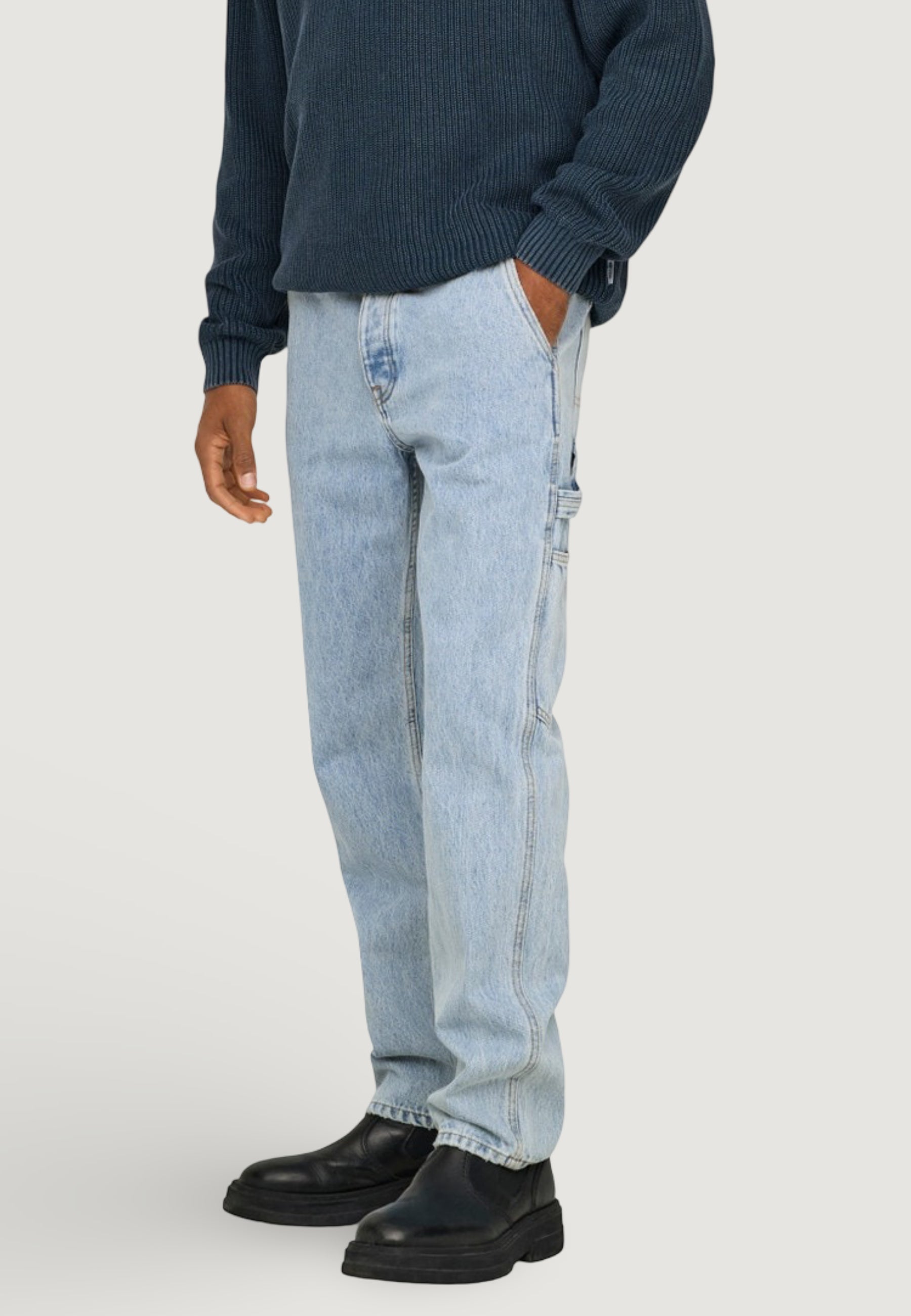 Regular / Loose jeans Only & Sons ONSEDGE STRAIGHT CAR LB 1087TAI DNM NOOS