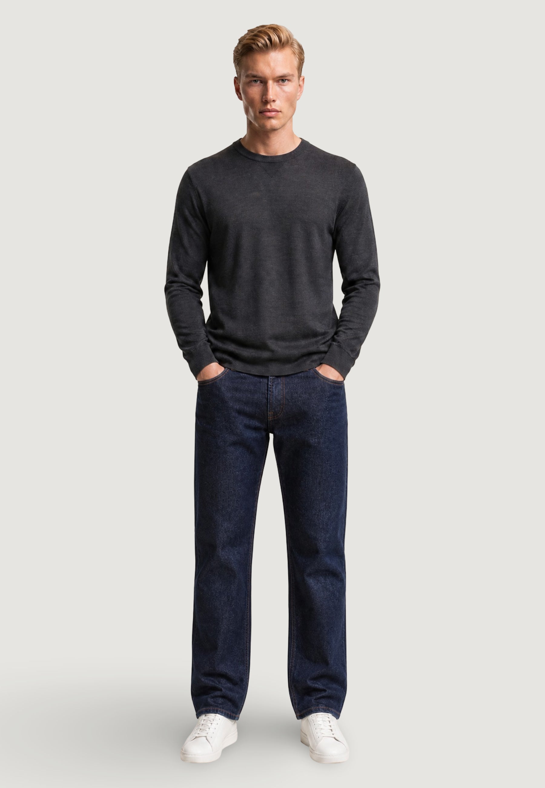 Regular / Loose jeans Replay 12 OZ WOOLLY BLUE COTTON DENIM
