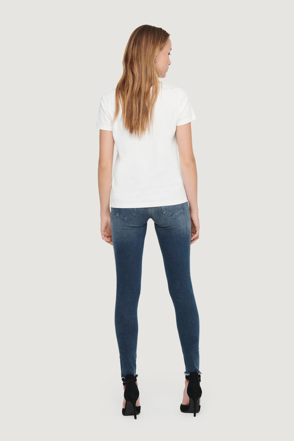 Jeans skinny Only ONLBLUSH MID SK ANK RW REA422 NOOS