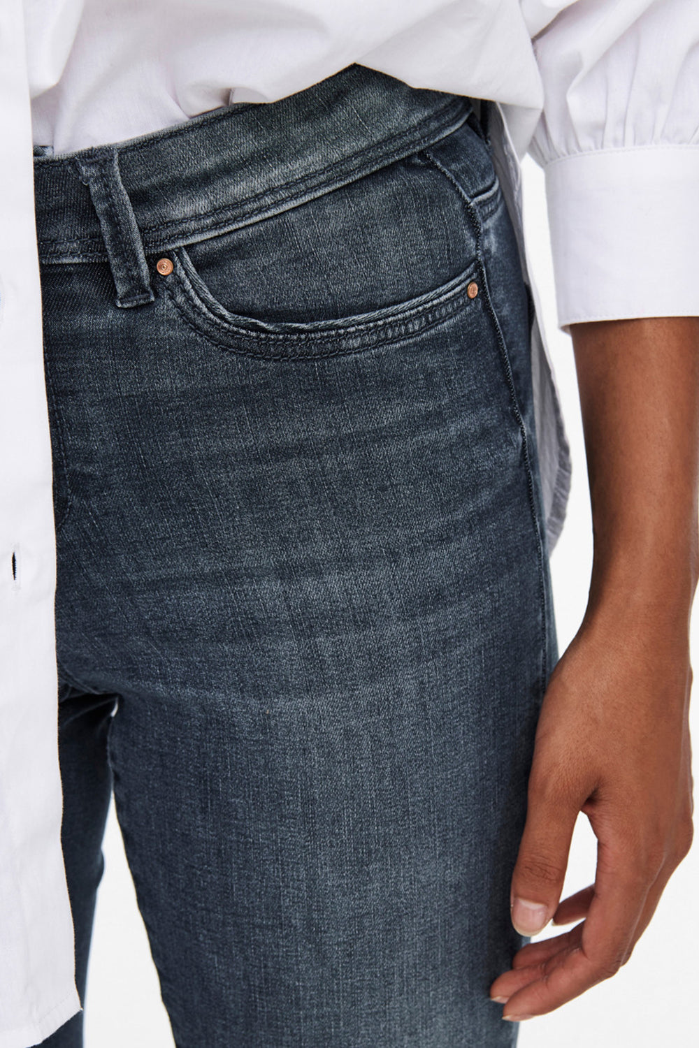 Jeans skinny Only ONLWAUW MID SK DNM BJ777 NOOS