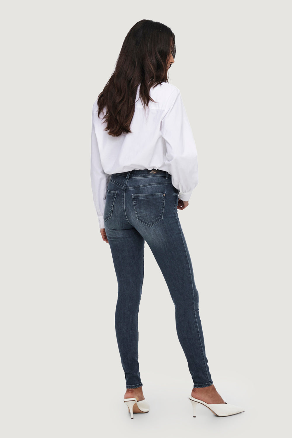 Jeans skinny Only ONLWAUW MID SK DNM BJ777 NOOS
