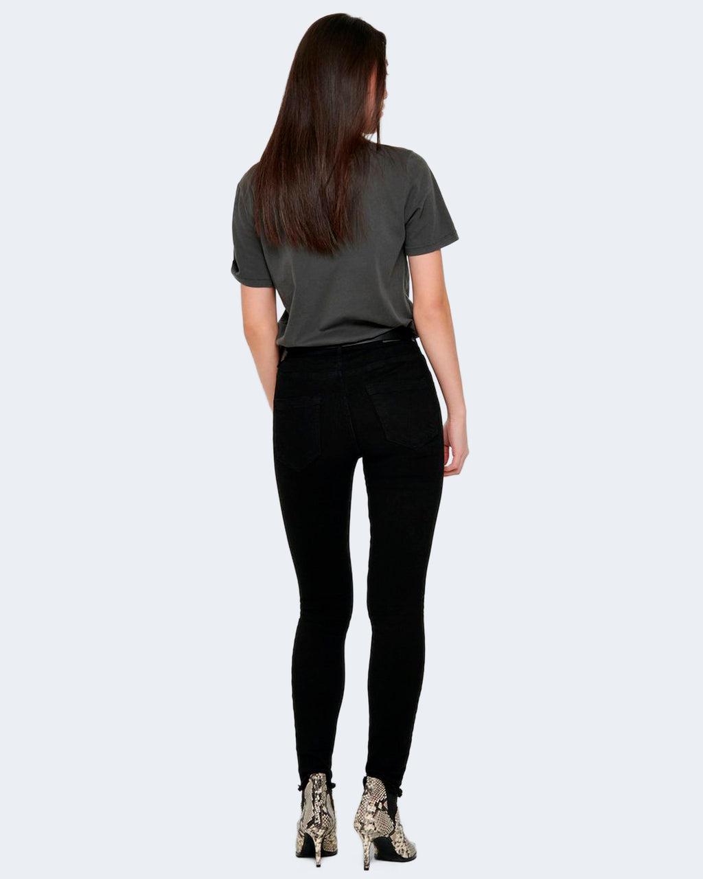 Jeans skinny Only ONLBLUSH MID SK AK RAW REA2343 NOOS
