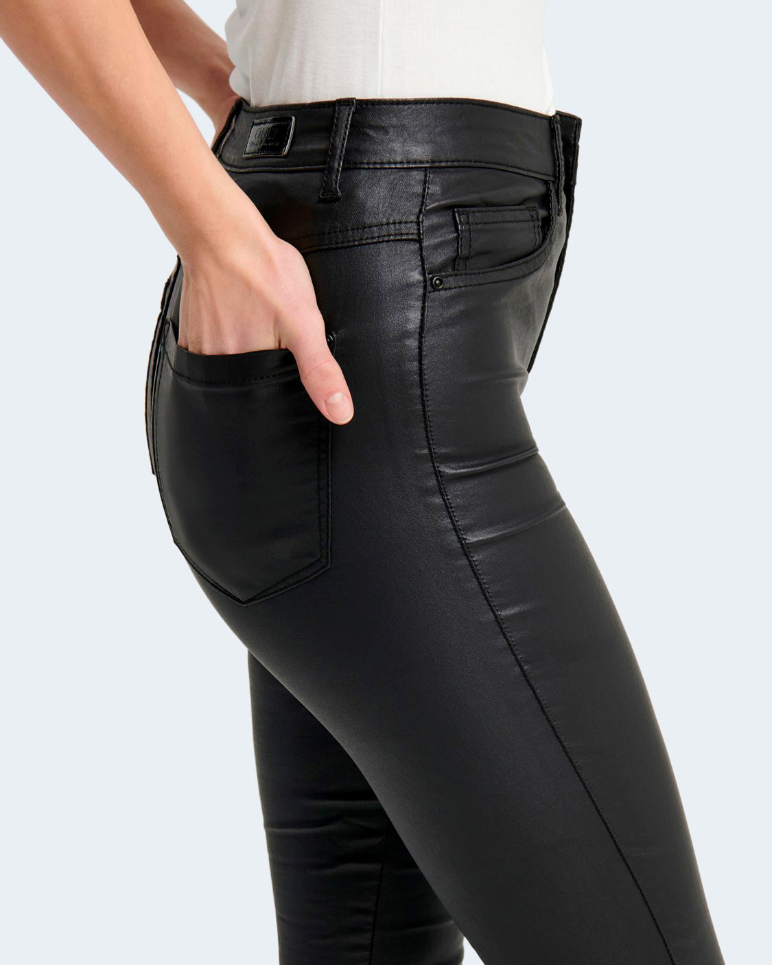 Jeans skinny Only ONLROYAL HW SK ROCK COATED PIM NOOS