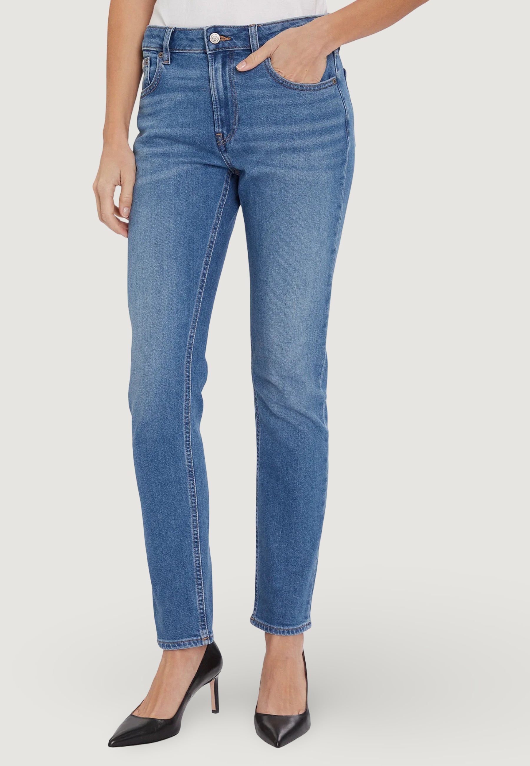 Jeans slim Calvin Klein Jeans MID RISE SLIM INDIGO