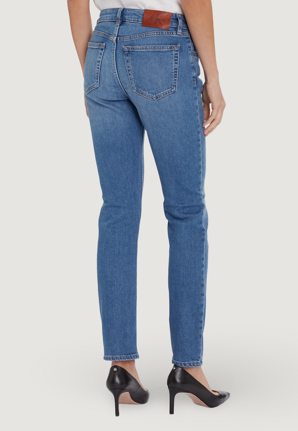 Jeans slim Calvin Klein Jeans MID RISE SLIM INDIGO